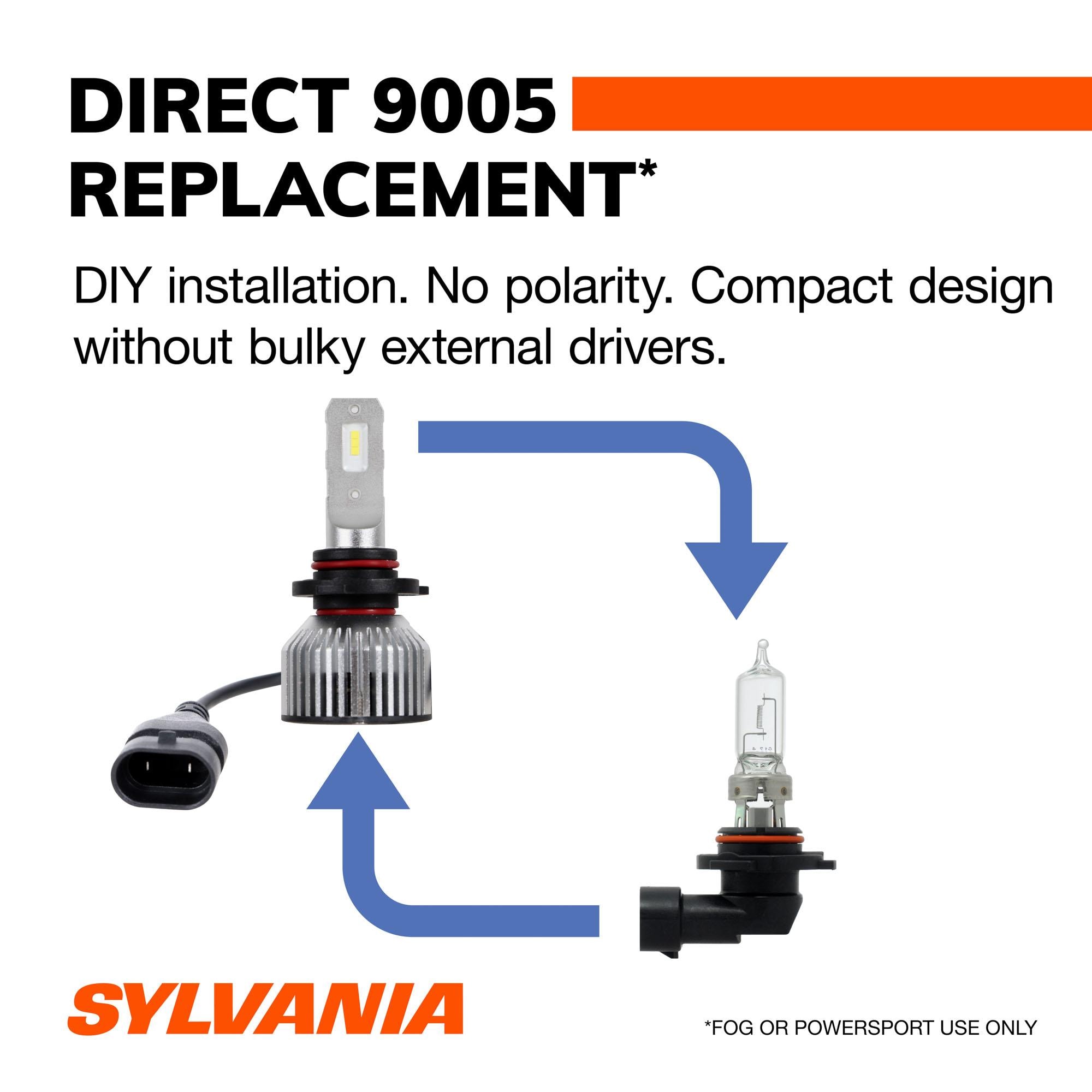 Sylvania LED Bulb 9005LEDSPBX2 | AutoZone