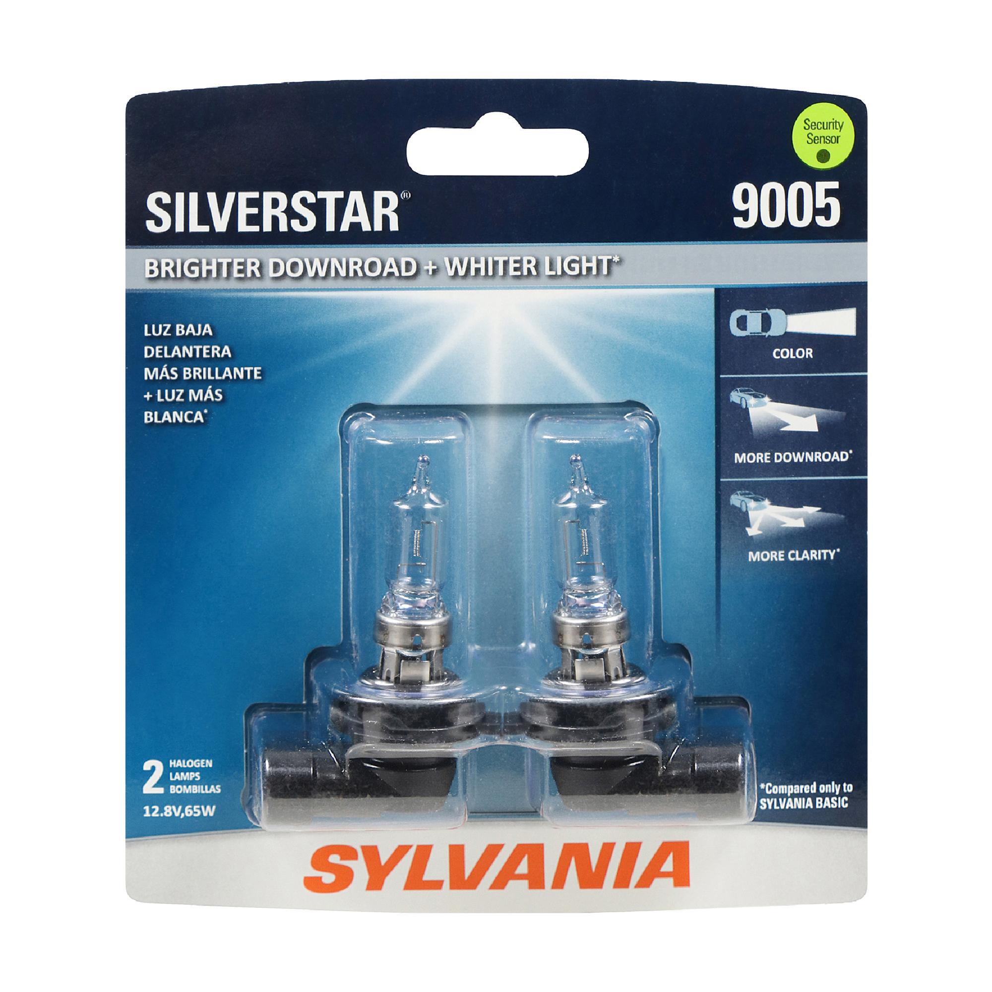 SilverStar Headlight and Fog Light Bulb 9005ST-2 for Ford Fiesta