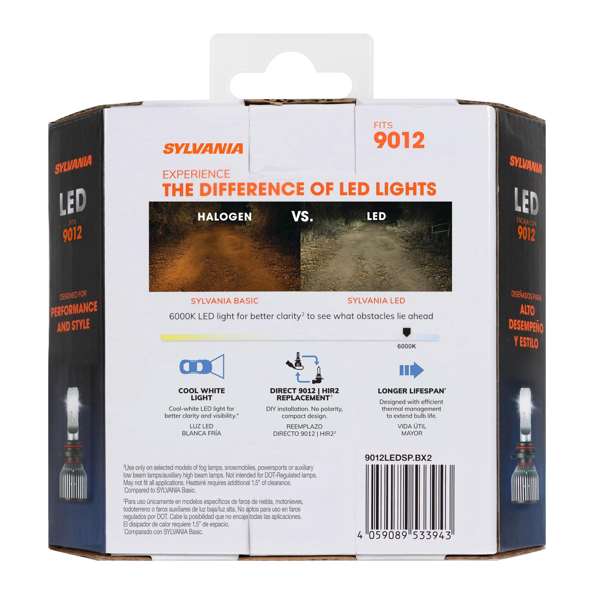 Sylvania LED Bulb 9012LEDSPBX2 | AutoZone