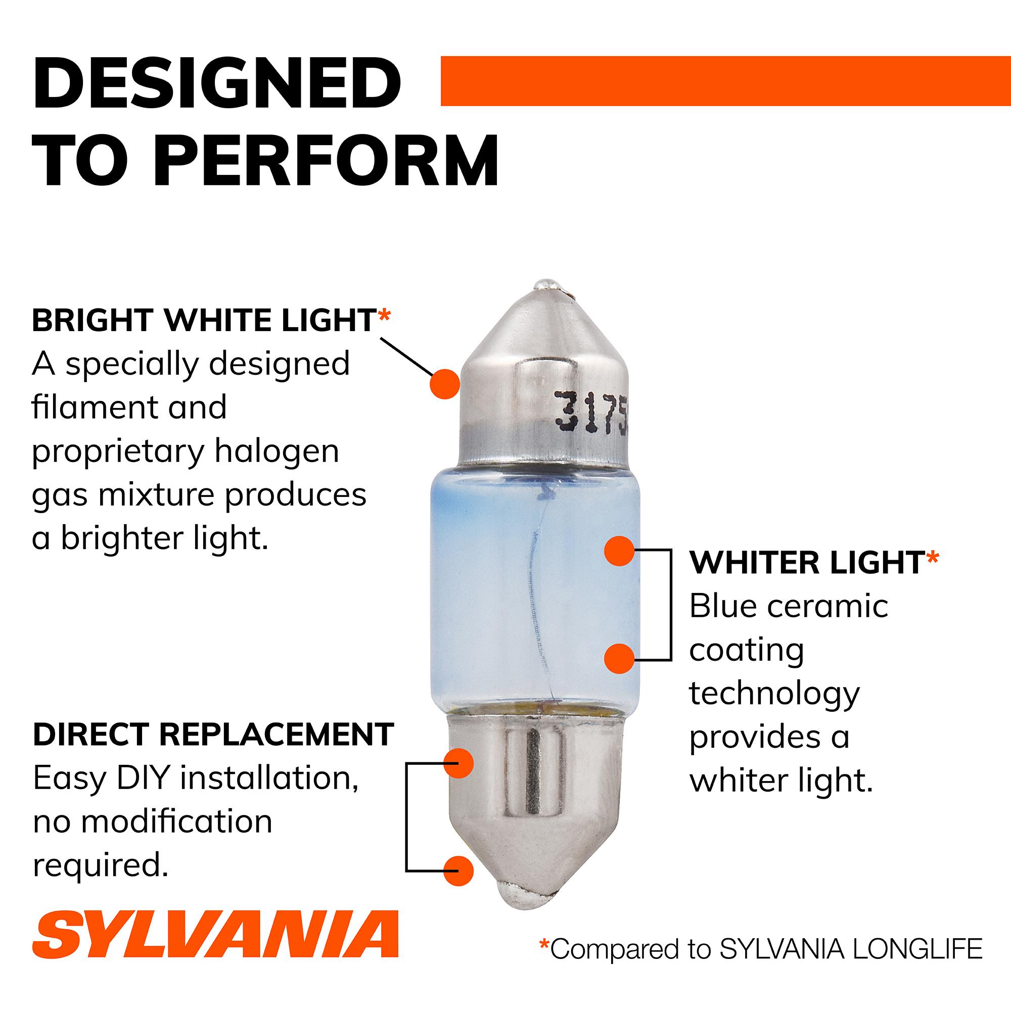 Sylvania SilverStar Bulb DE3175ST | AutoZone