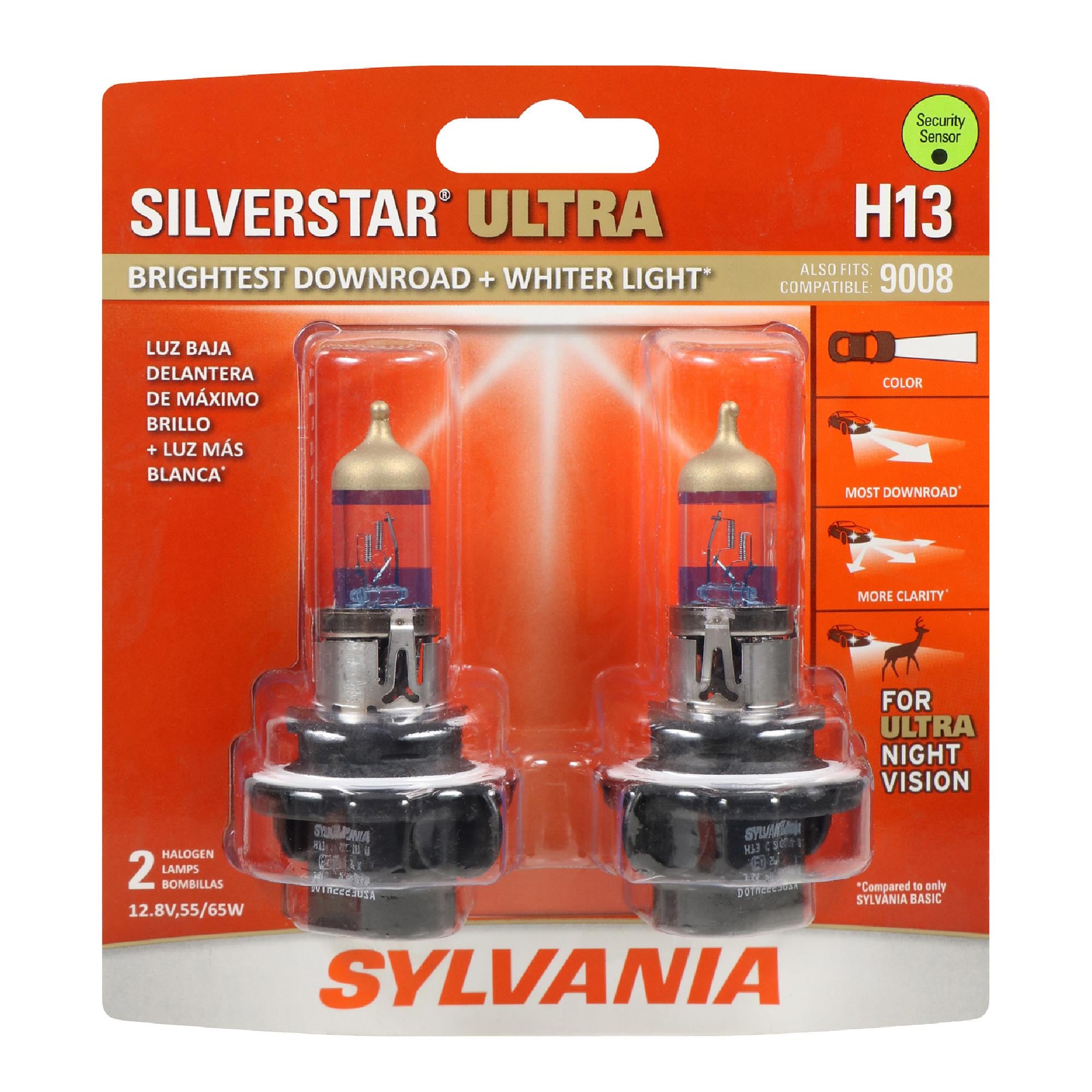 Sylvania SilverStar Ultra Bulb H13SU-2 for Jeep