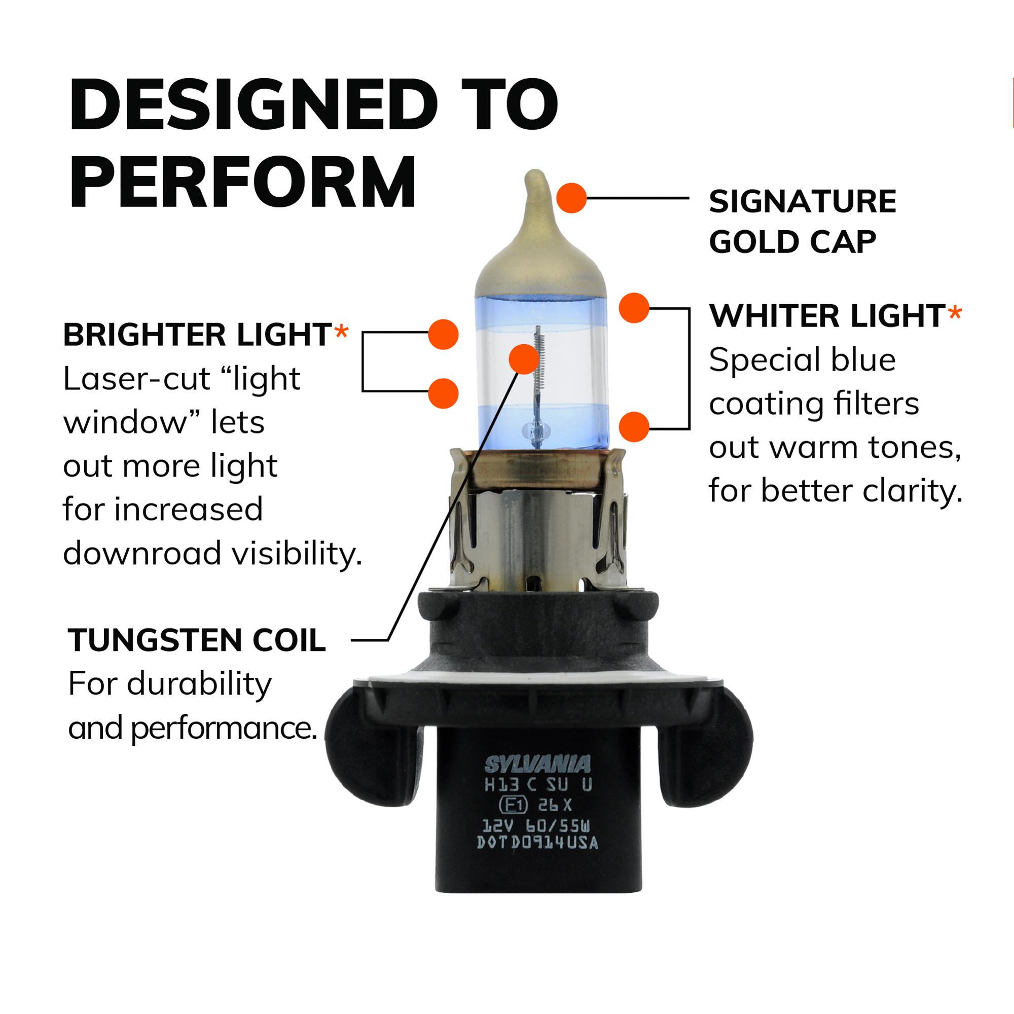 Sylvania SilverStar Ultra Bulb H13SU-2 | AutoZone