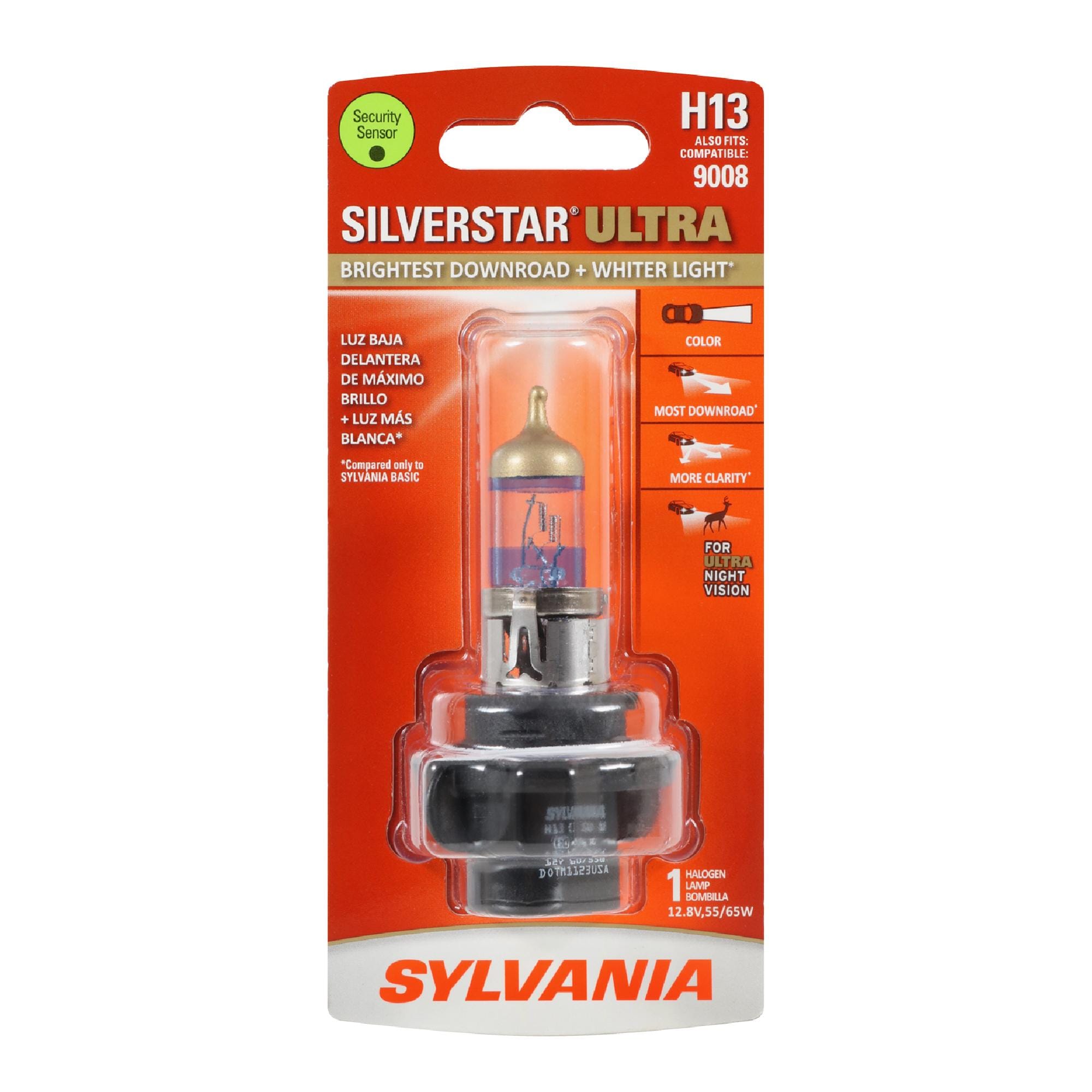 Sylvania SilverStar Ultra Headlight Bulb H13SU for Jeep
