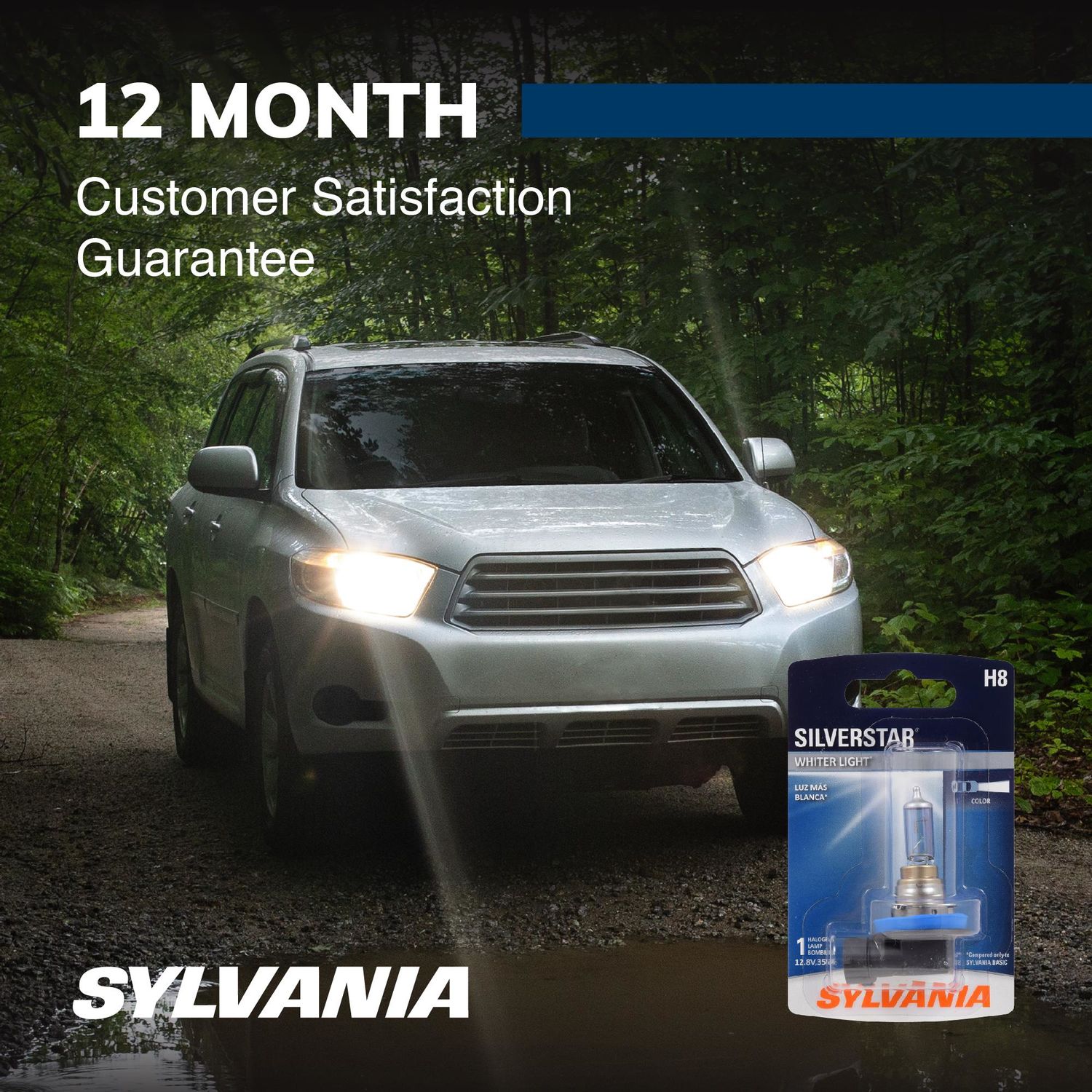 Sylvania Headlight Bulb H8ST