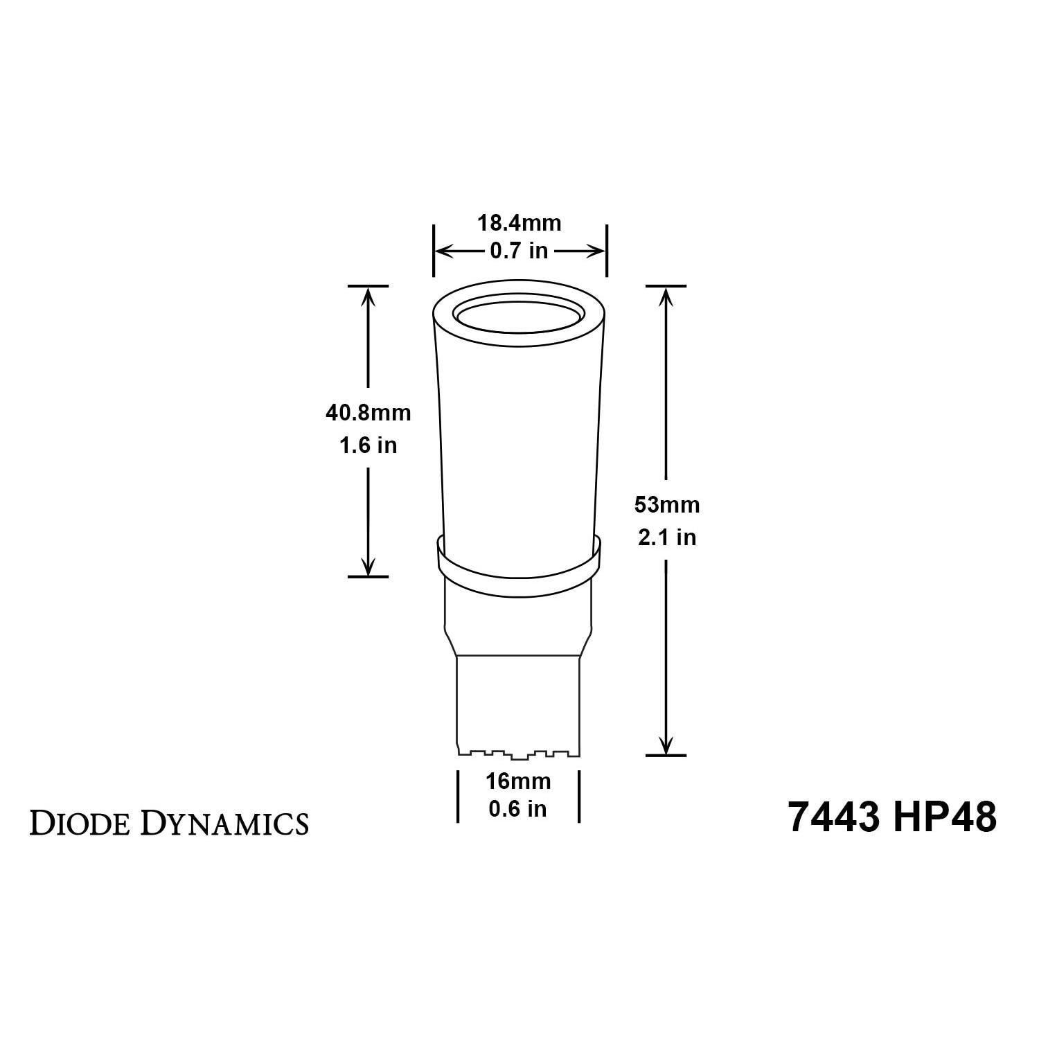 Diode Dynamics Bulb DD0111P for Lexus RX350