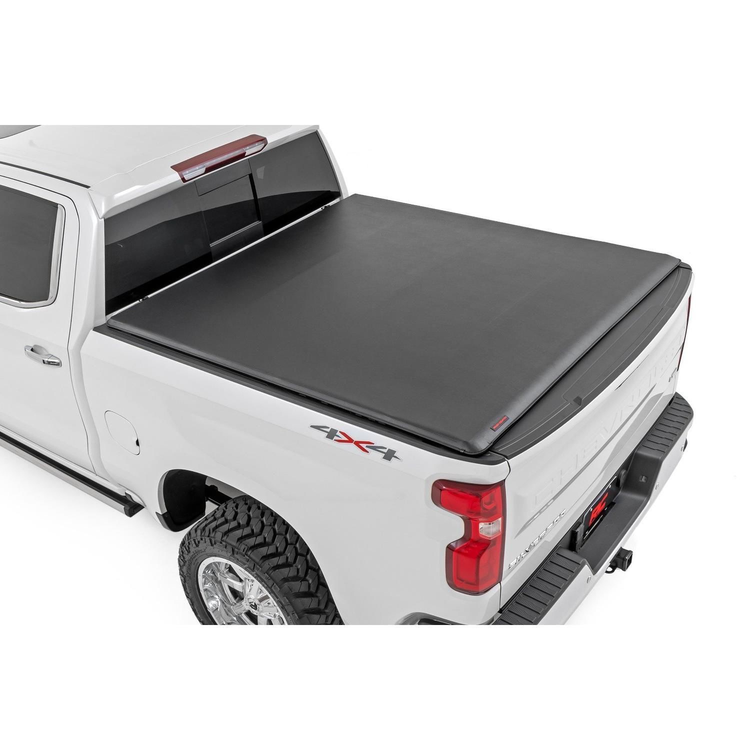 Rough Country Soft Roll-Up Tonneau Cover 42120580 for Isuzu I-Mark