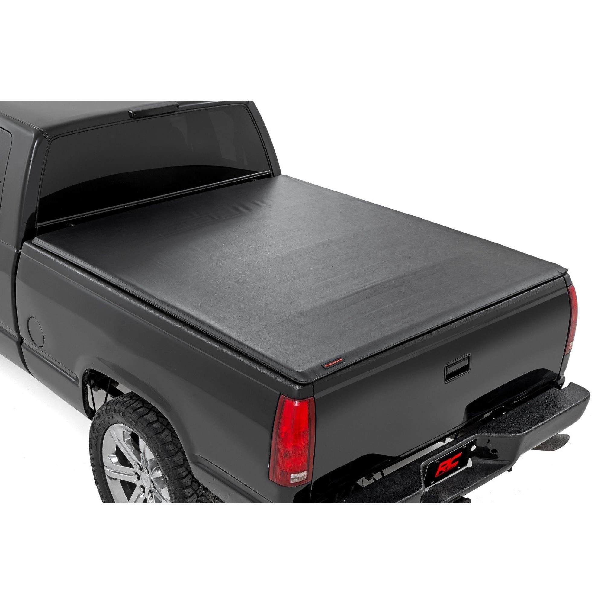 Surface Rough Typeface Rough Country Soft Roll-Up Tonneau Cover 42288650 | AutoZone