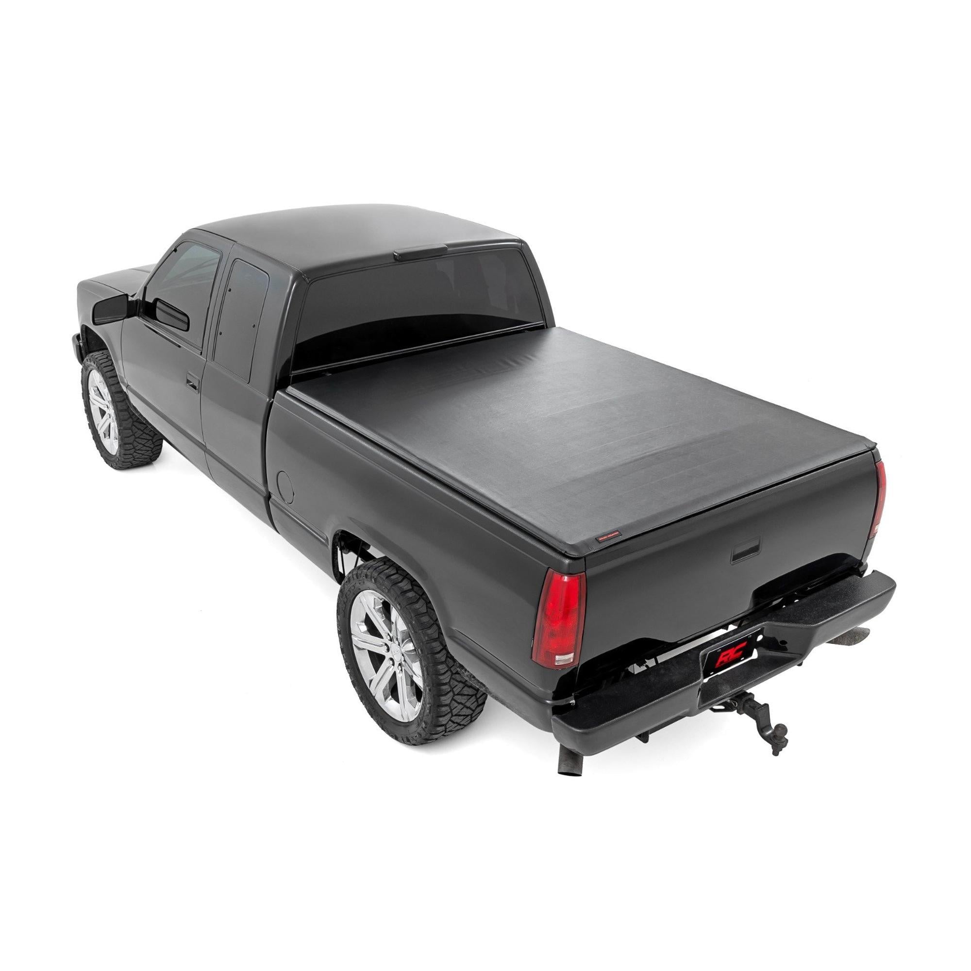 Surface Rough Typeface Rough Country Soft Roll-Up Tonneau Cover 42288650 | AutoZone