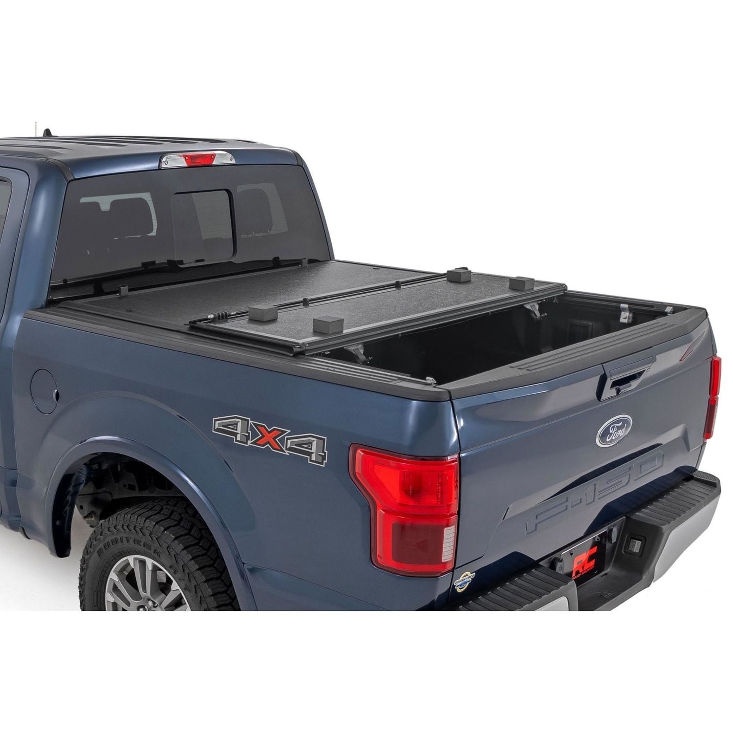 Rough Country Hard Fold-Up Tonneau Cover 47220550B | AutoZone