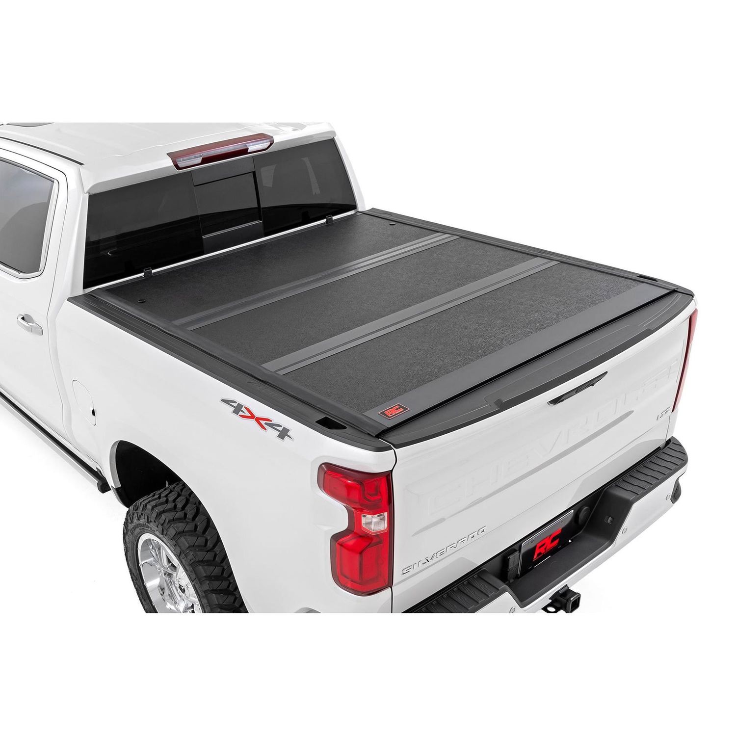 Rough Country Hard Low Profile Bed Cover 6 Feet 4 Inch Bed Ram 1500 (09-18)/2500 (10-24) 47318650B for Isuzu I-Mark