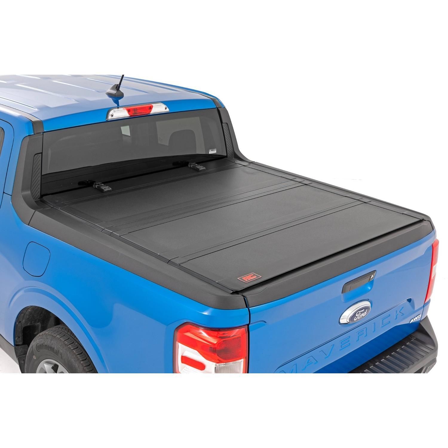 Rough Country Hard Fold-Up Tonneau Cover 49254500 | AutoZone