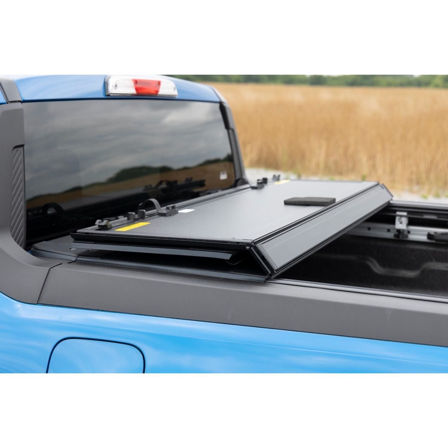 Rough Country Hard Fold-Up Tonneau Cover 49254500 | AutoZone