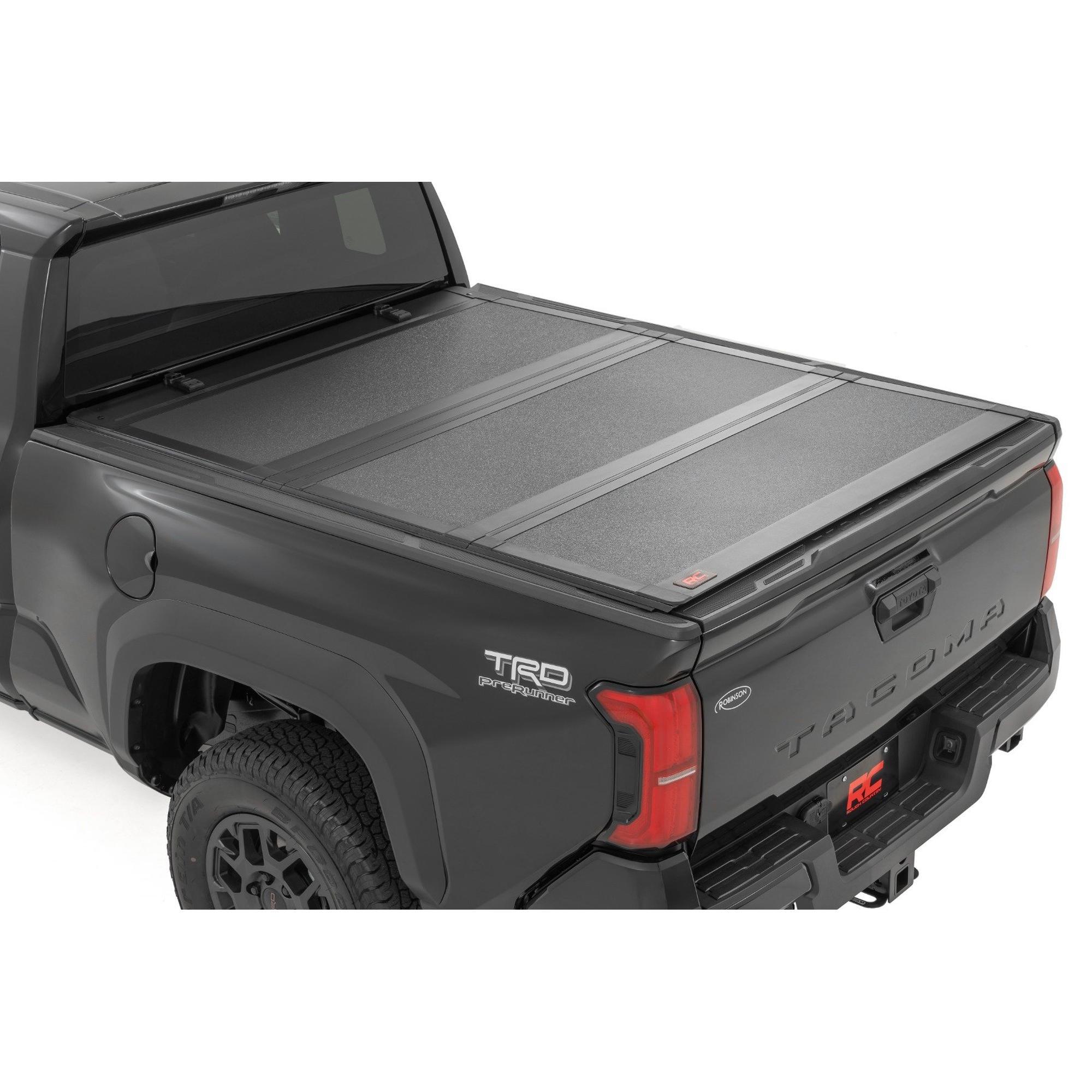 Rough Country Hard Fold-Up Tonneau Cover 49420650 | AutoZone