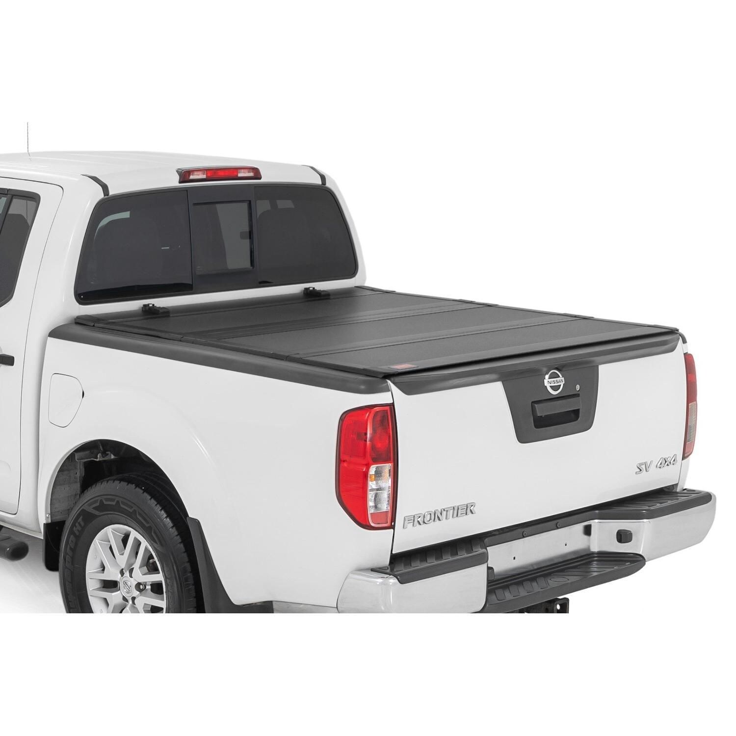 Rough Country Hard Fold-Up Tonneau Cover 49520501 | AutoZone