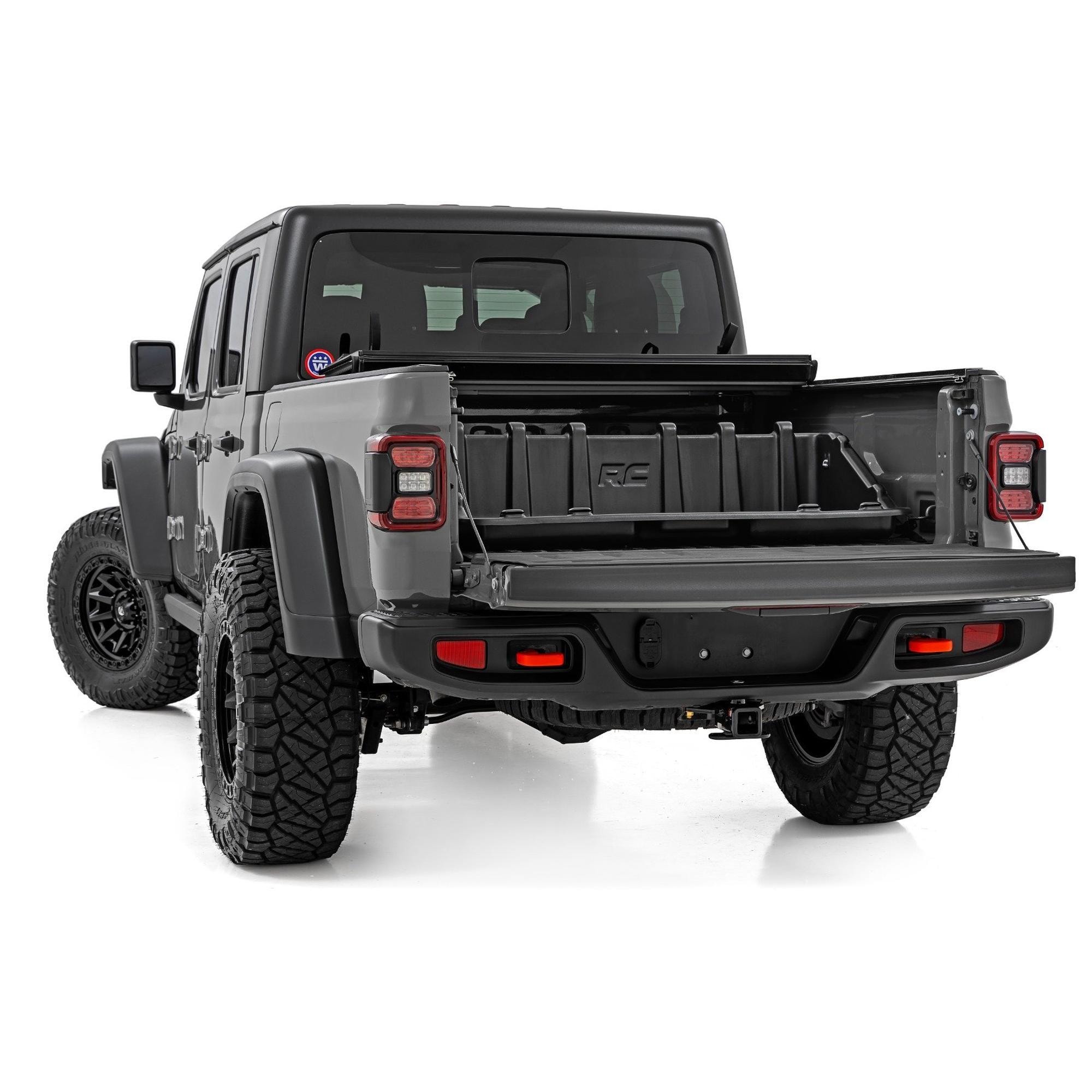 Rough Country 48in Easy Access Compact Truck Bed Cargo Storage Box