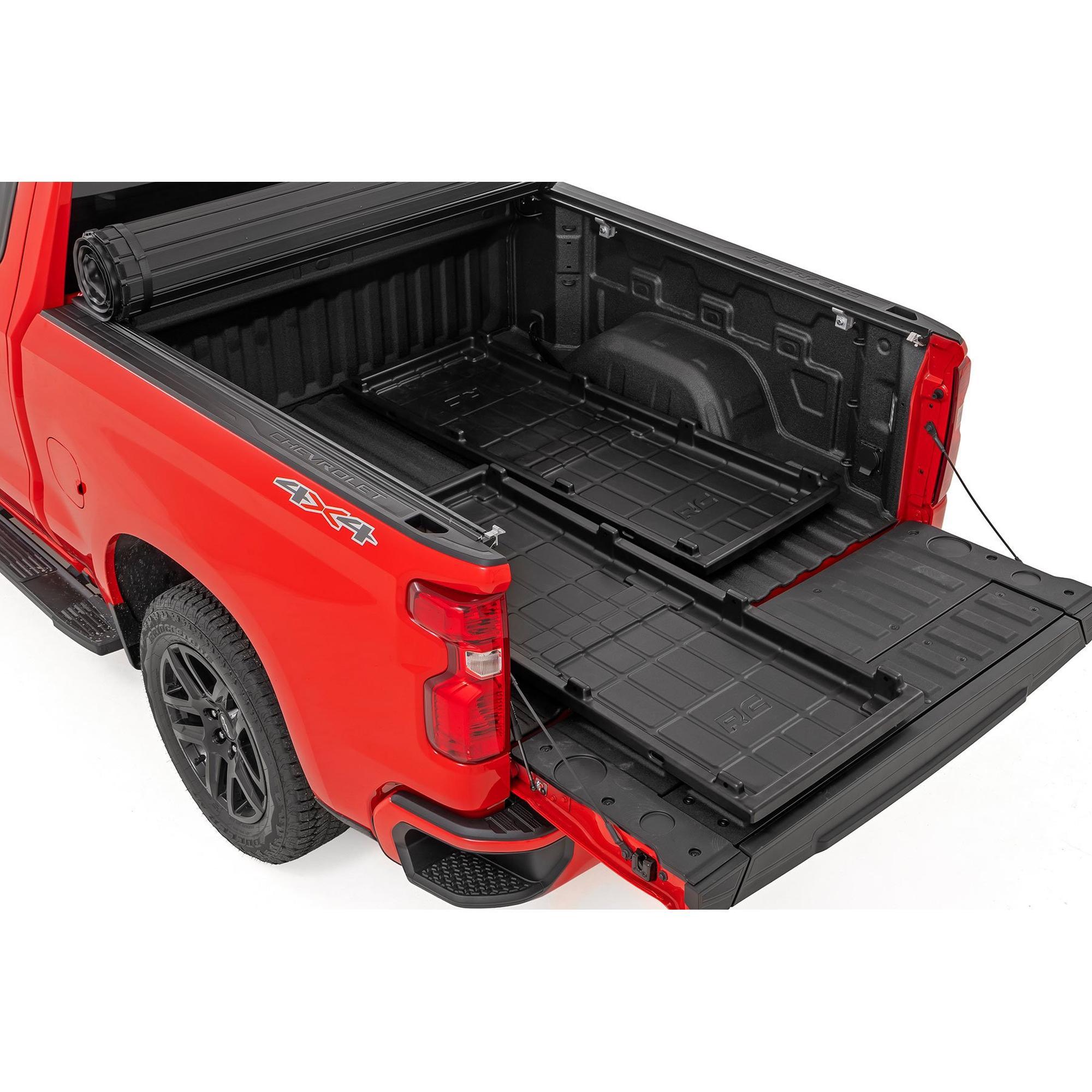 Rough Country Long Easy Access Truck Bed Cargo Storage Tray 10209