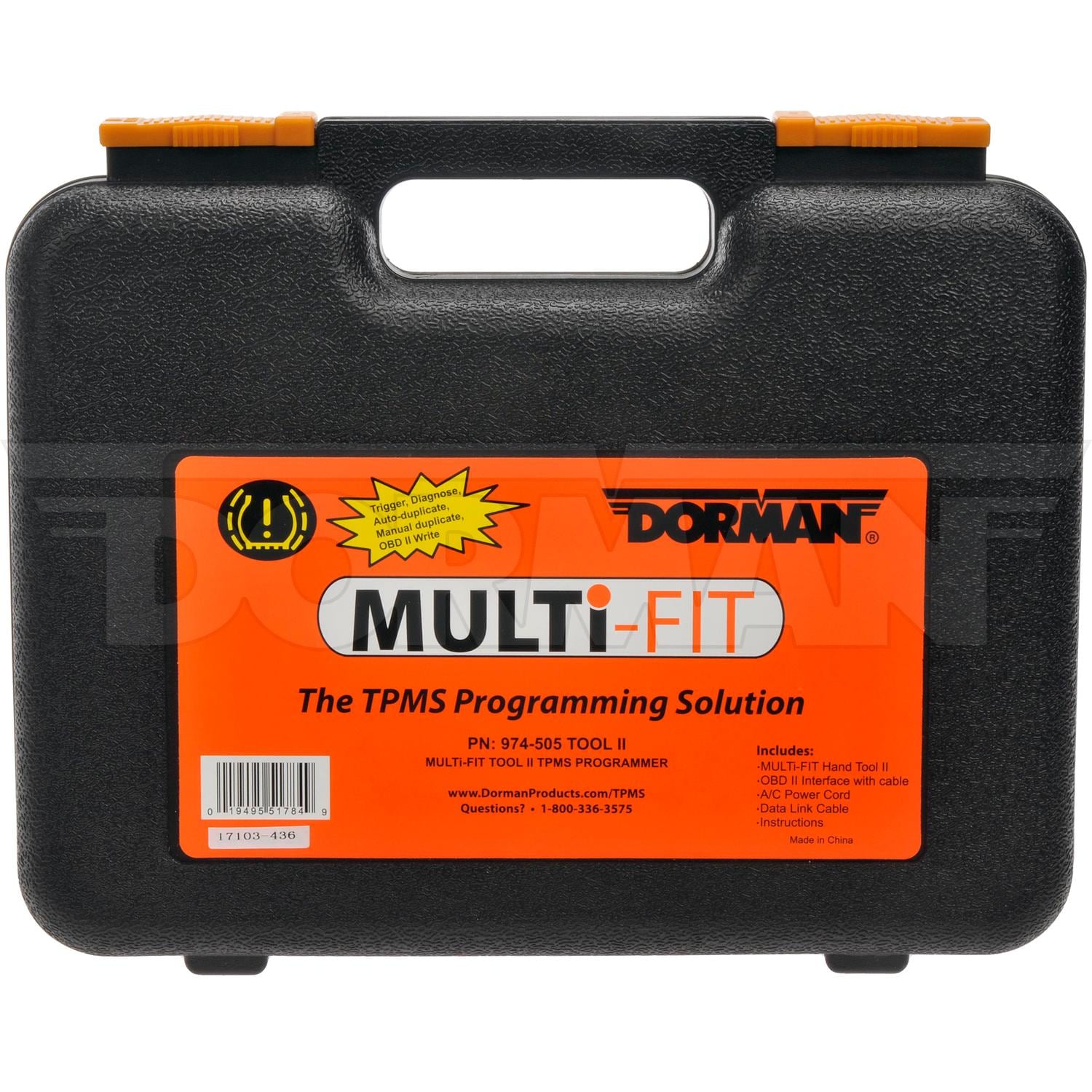 Dorman - OE Solutions Multi-Fit Tire Pressure Monitoring System Programmer Tool II Includes Activation for Honda