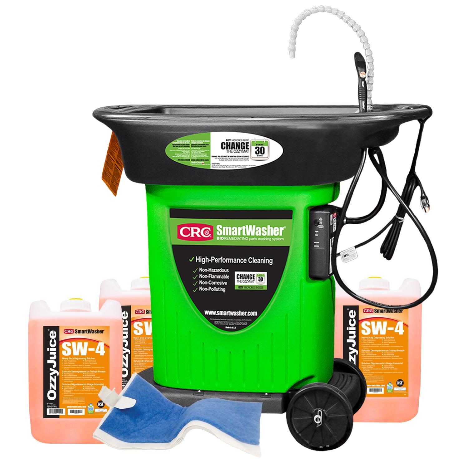 CRC SW-423 Mobile Parts Washer + SW4 Kit | AutoZone