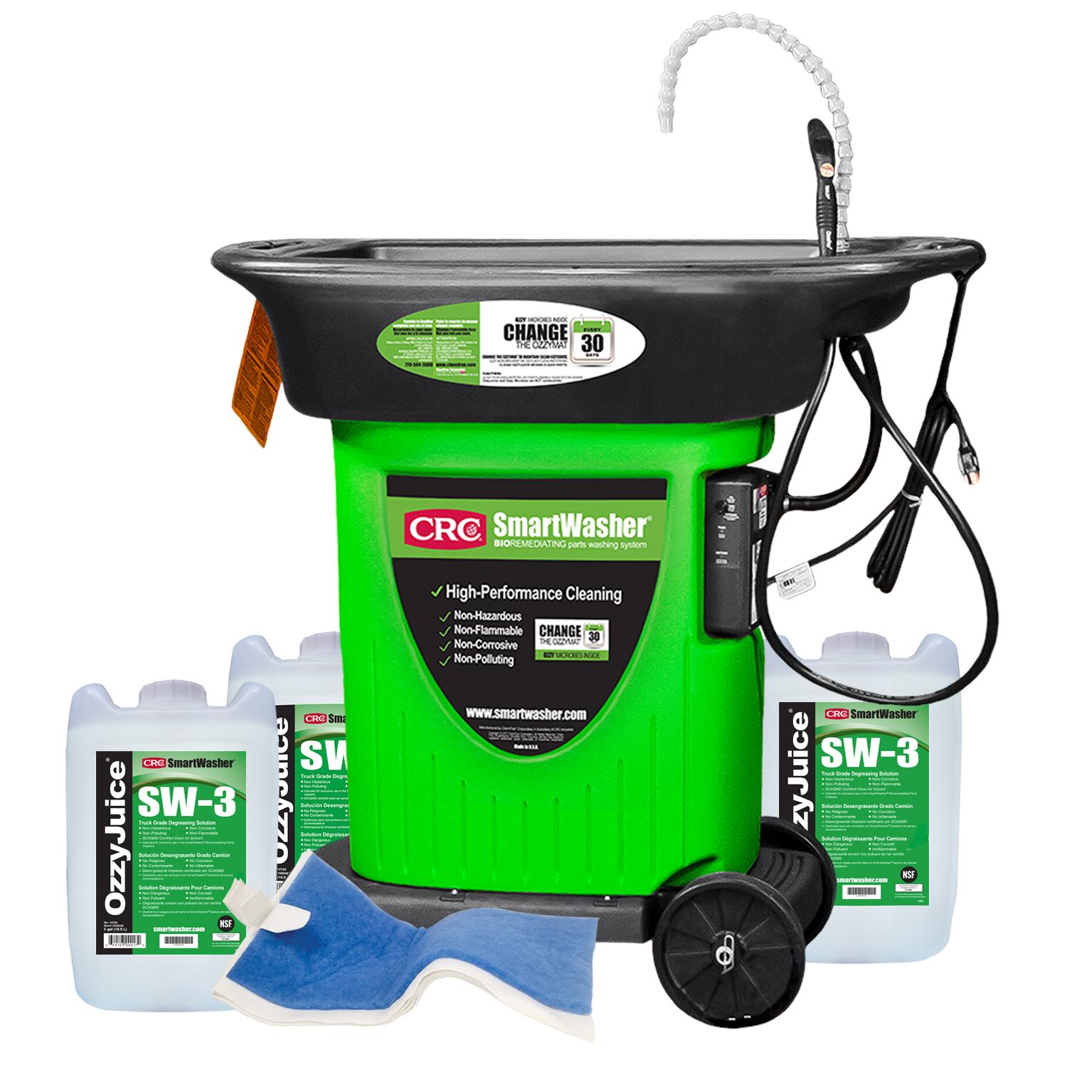 CRC SW-323 SmartWasher Mobile Parts Washer + SW3 Kit | AutoZone