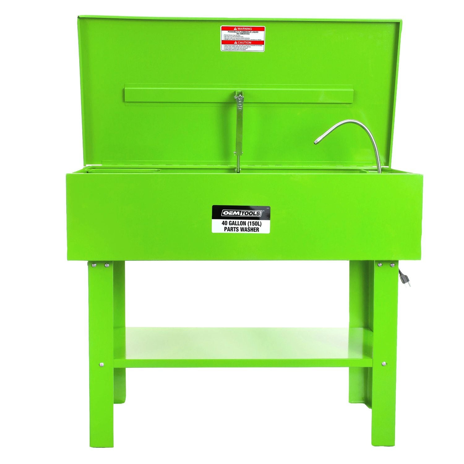 OEMTOOLS 34 3/4in Tall X 43in wide 40gal Parts Washer With