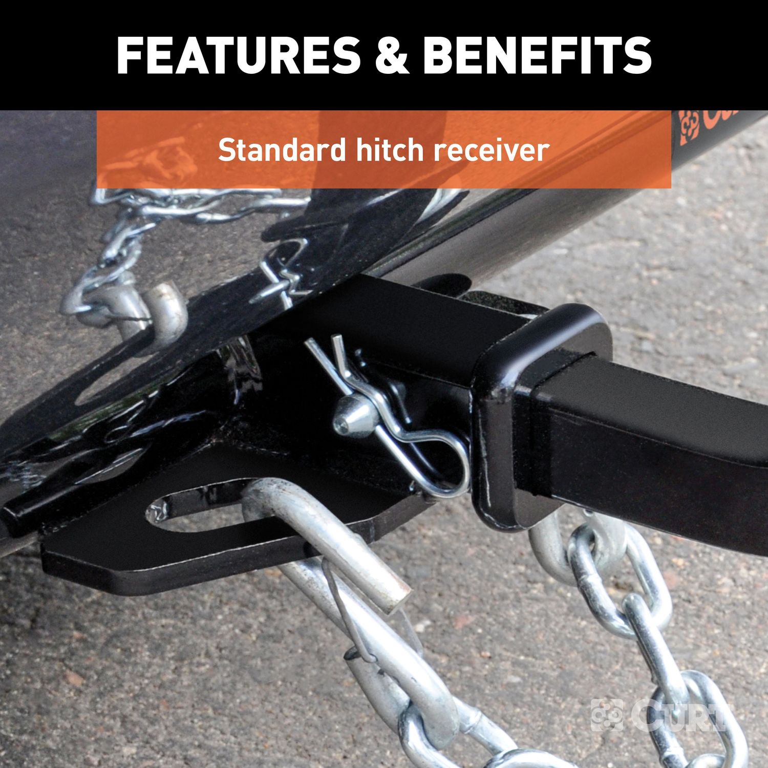 CURT トレーラー用ヒッチ 11276 CURT Trailer Hitch 11276 | AutoZone