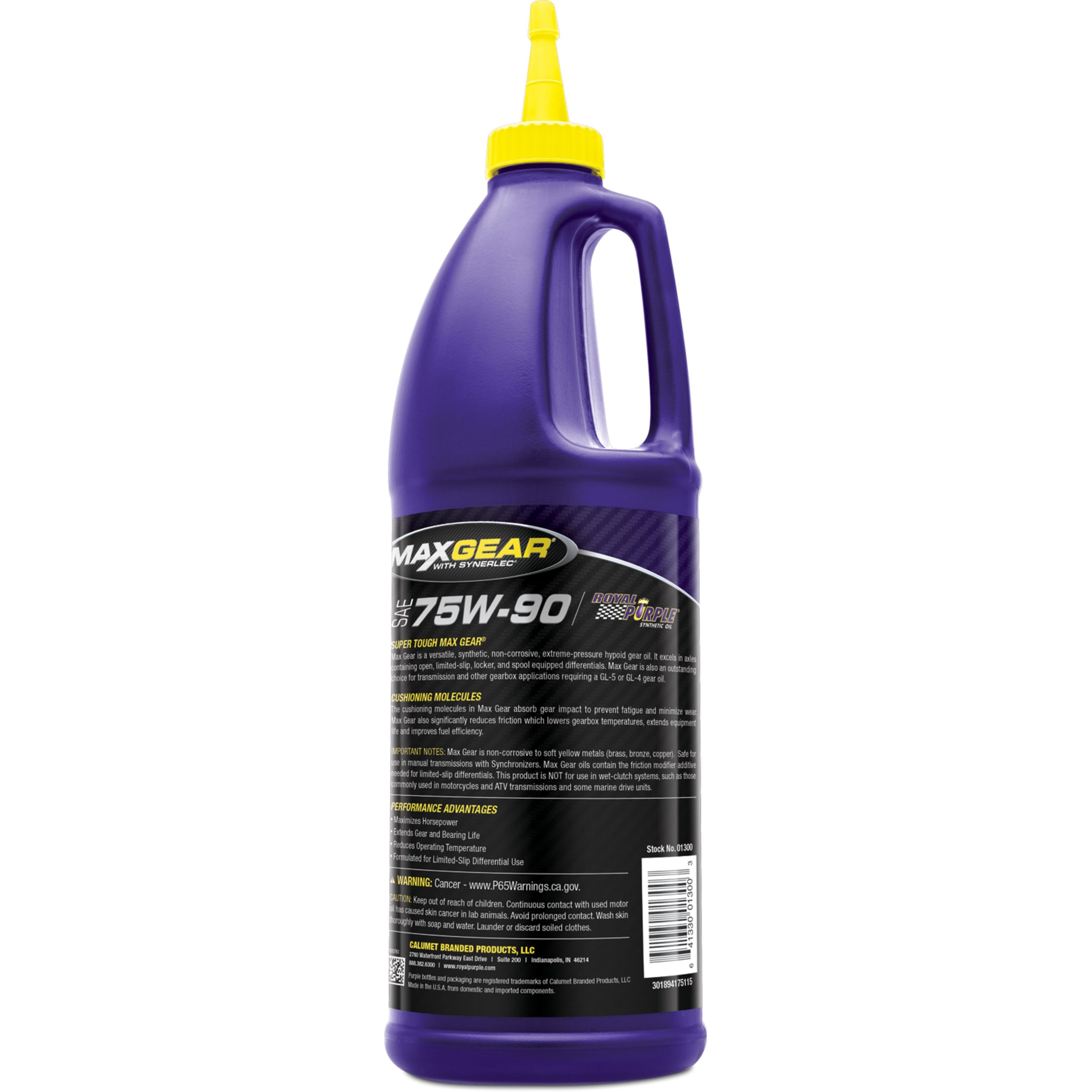Royal Purple 75W-90 Synthetic Gear Oil 1 Quart | AutoZone