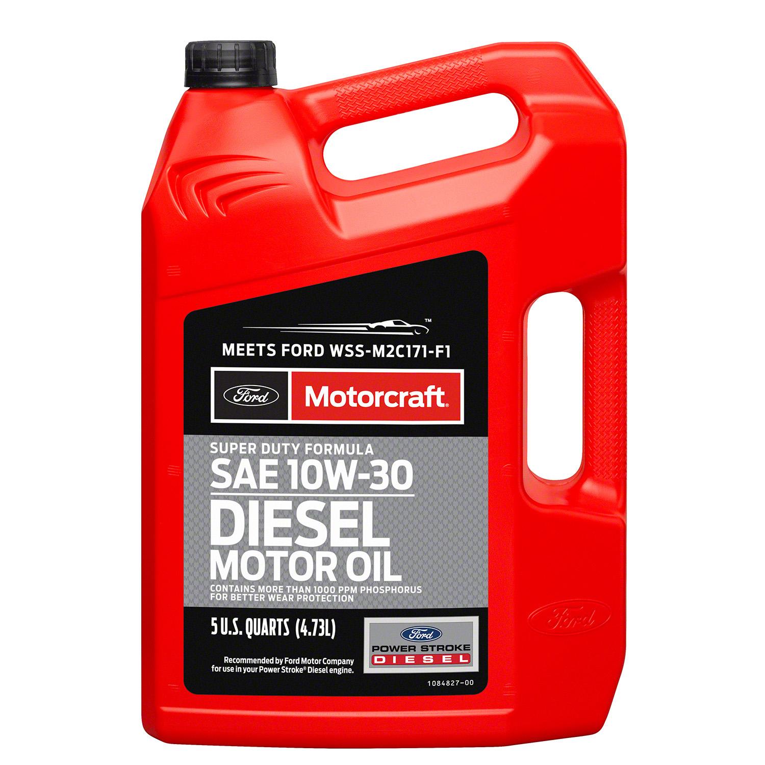 Motorcraft Conventional 10W-30 Motor Oil 5 Quart XO10W305Q3SD