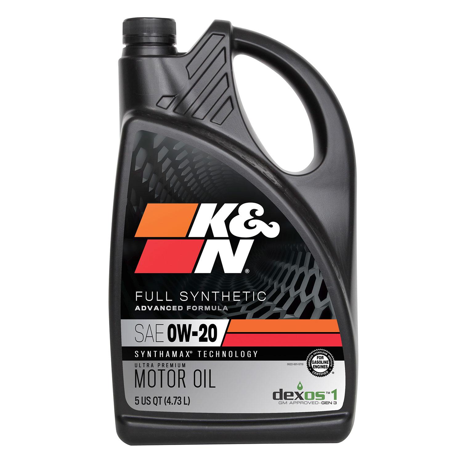 K&N Performance Full Synthetic 0W-20 Motor Oil 5 | AutoZone
