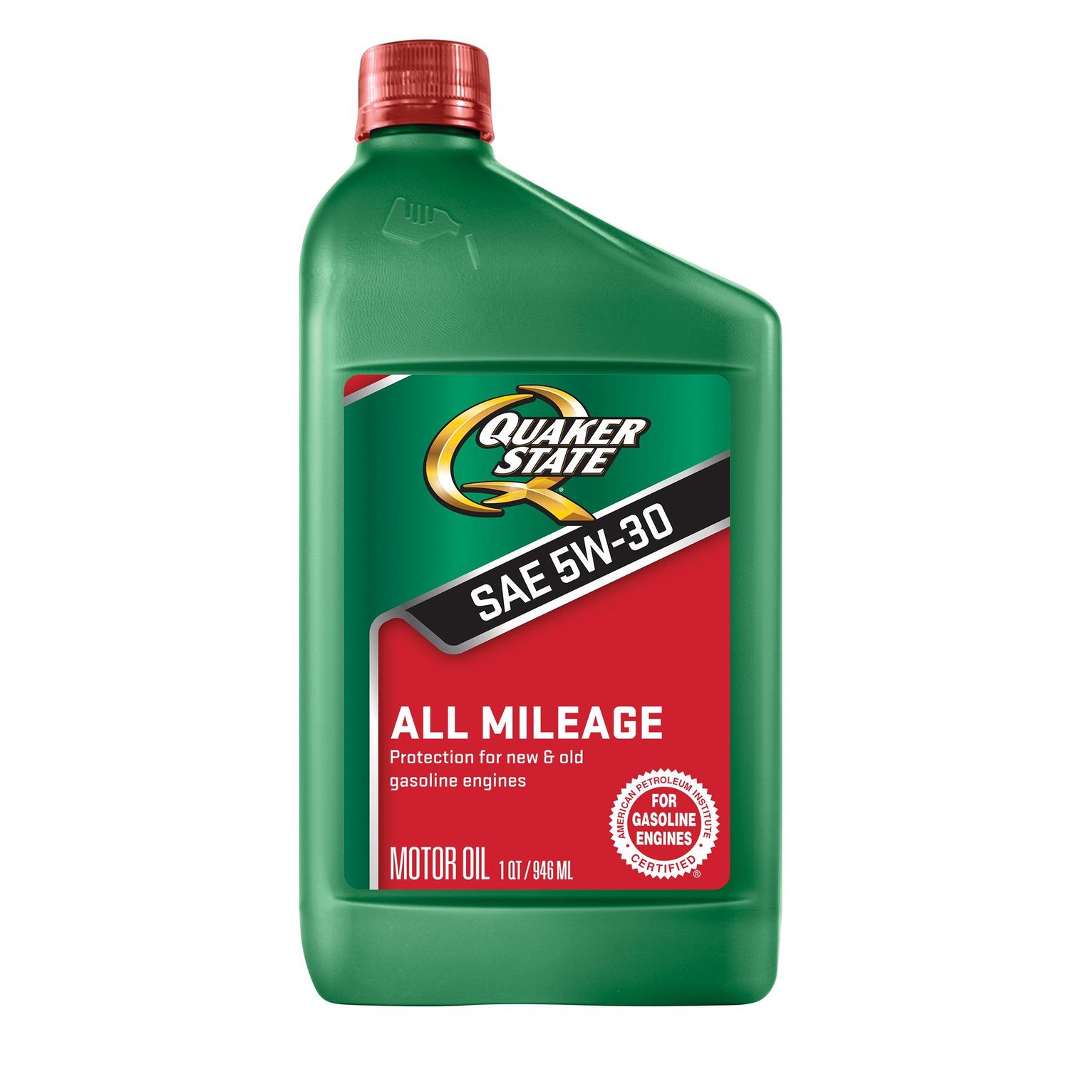 Quaker State Defy High Mileage Conventional 5W-30 Motor Oil 1