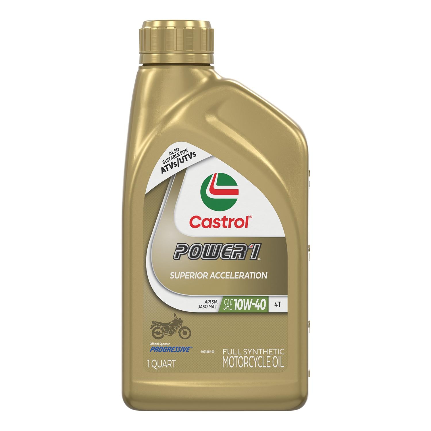 Castrol MCO Motorcycle Full Synthetic 10W-40 Motor Oil 1 Quart for Volkswagen Thing