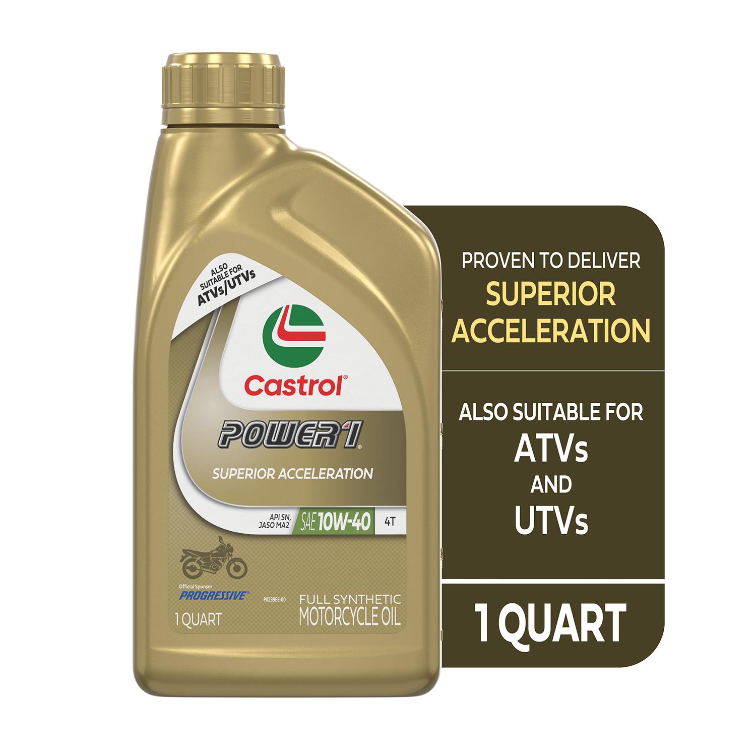 Castrol Power1 Superior Acceleration Full Synthetic 10W-40 Engine