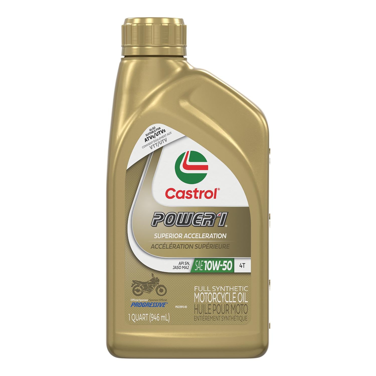 Castrol MCO Motorcycle Full Synthetic 10W-50 Motor Oil 1 Quart for Volkswagen Thing