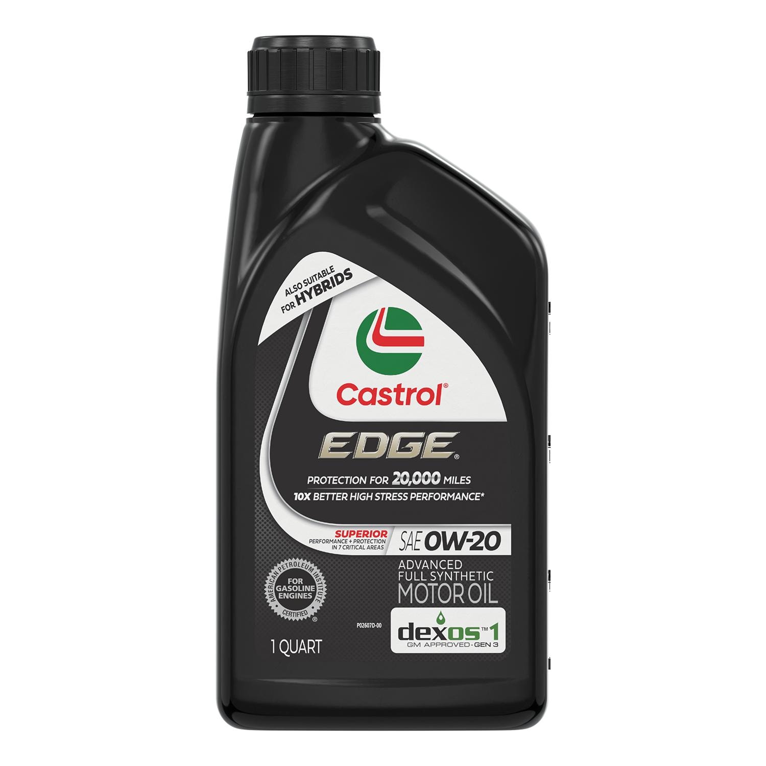 Castrol EDGE Full Synthetic 0W-20 Motor Oil 1 Quart | AutoZone