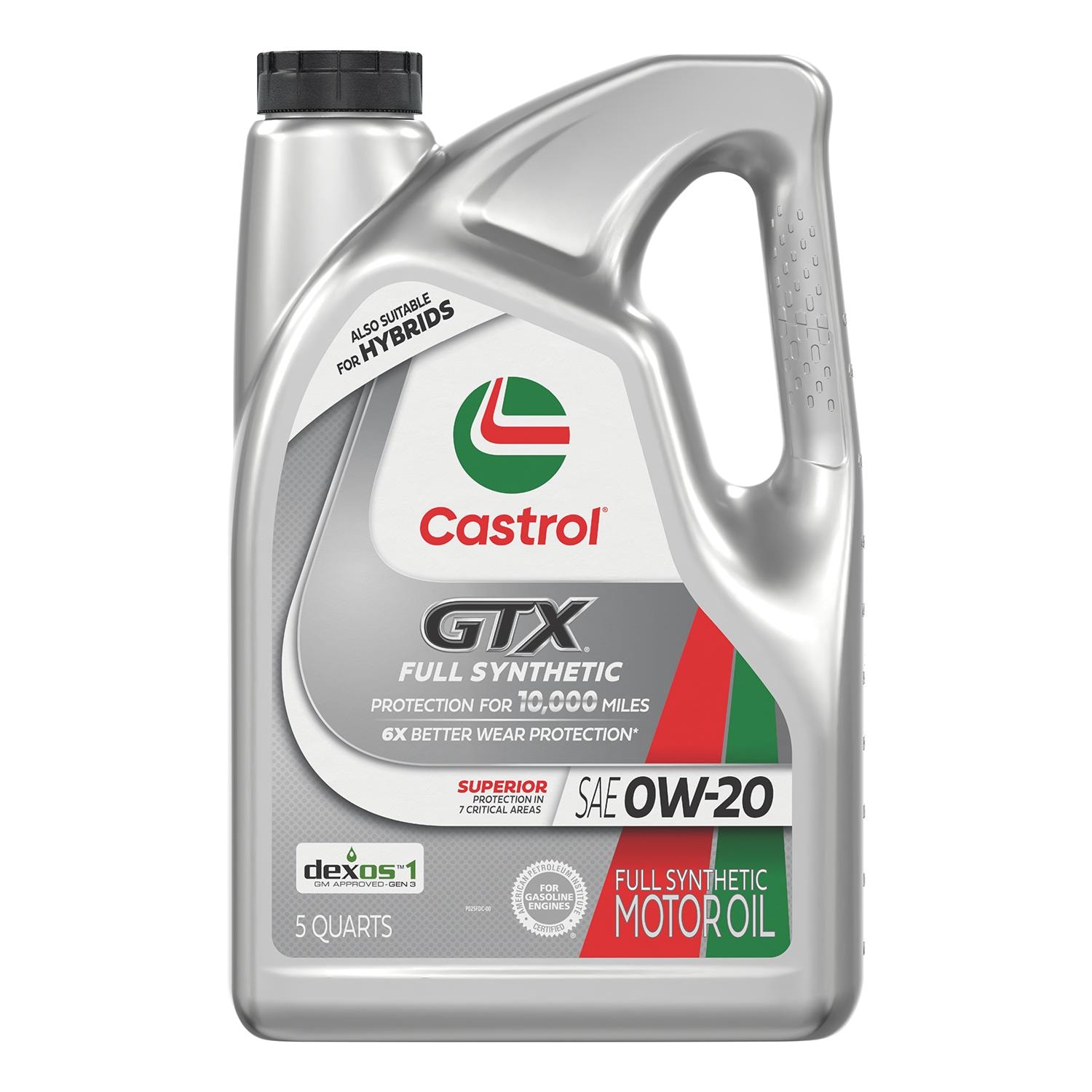 castle 合成油 0W-20 20L Castrol GTX FS Full Synthetic 0W-20 Motor Oil 5 Quart | AutoZone
