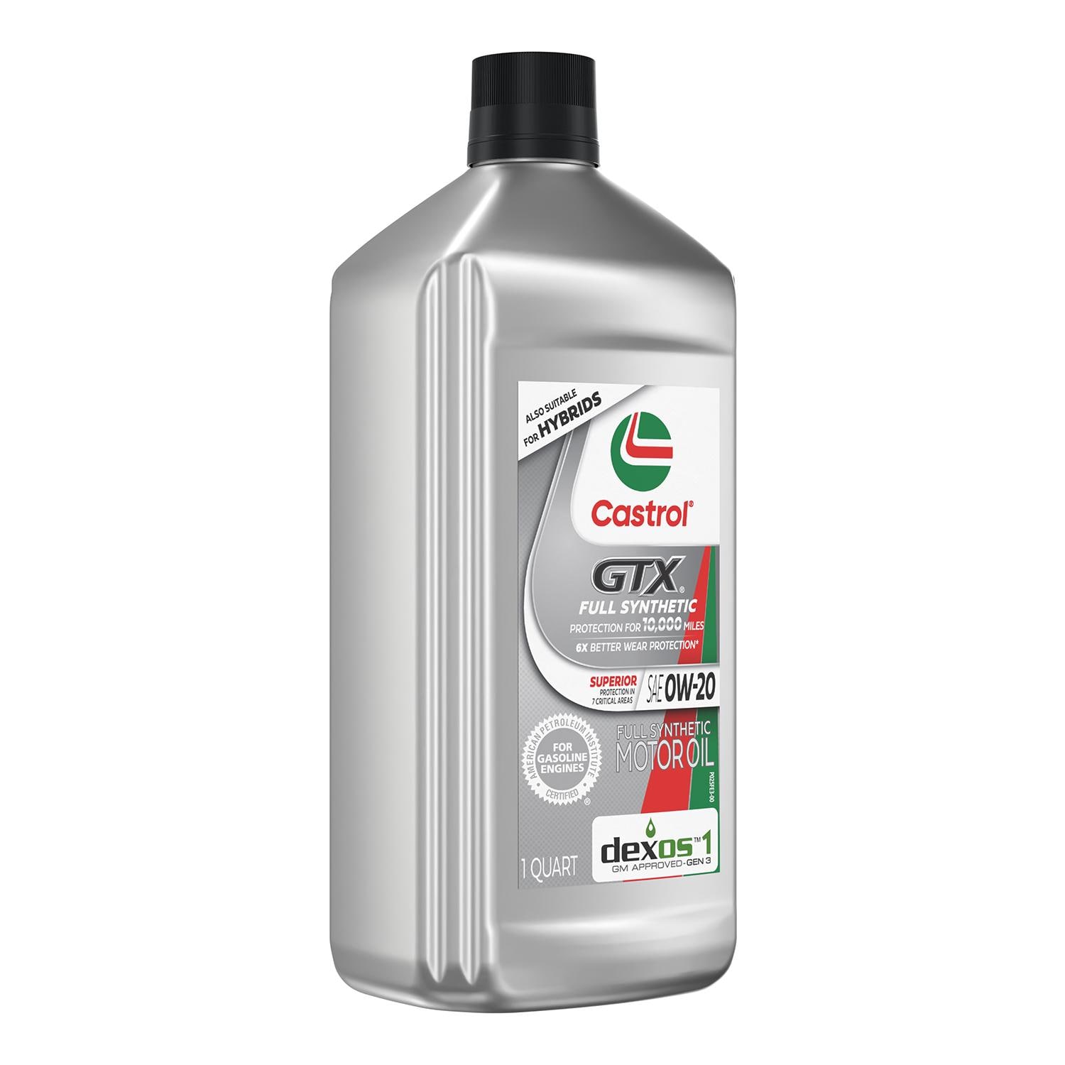 Castrol EDGE Full Synthetic 0W-20 Motor Oil 1 Quart | AutoZone