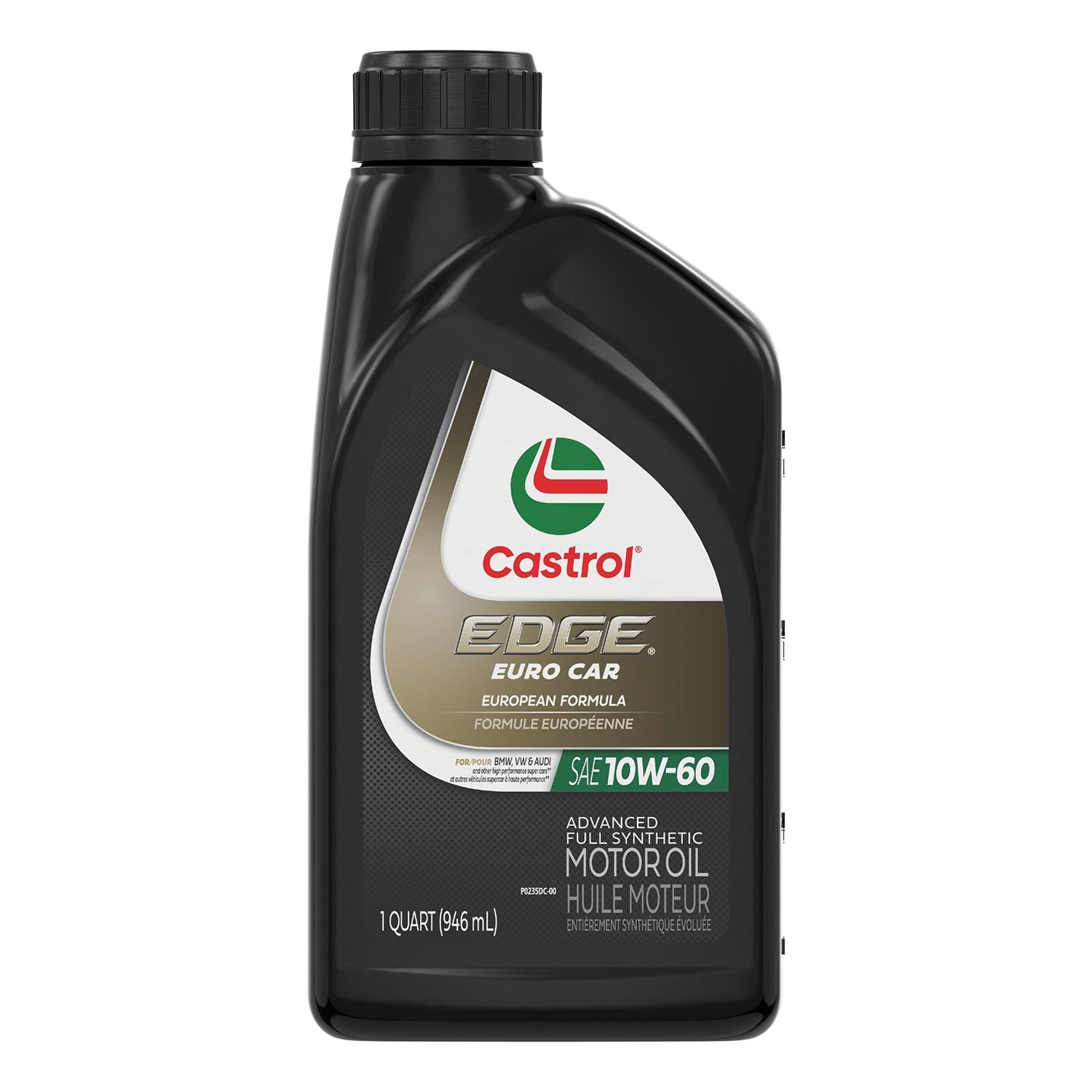 Castrol EDGE Full Synthetic 10W-60 Motor Oil 1 Quart for Volkswagen Thing