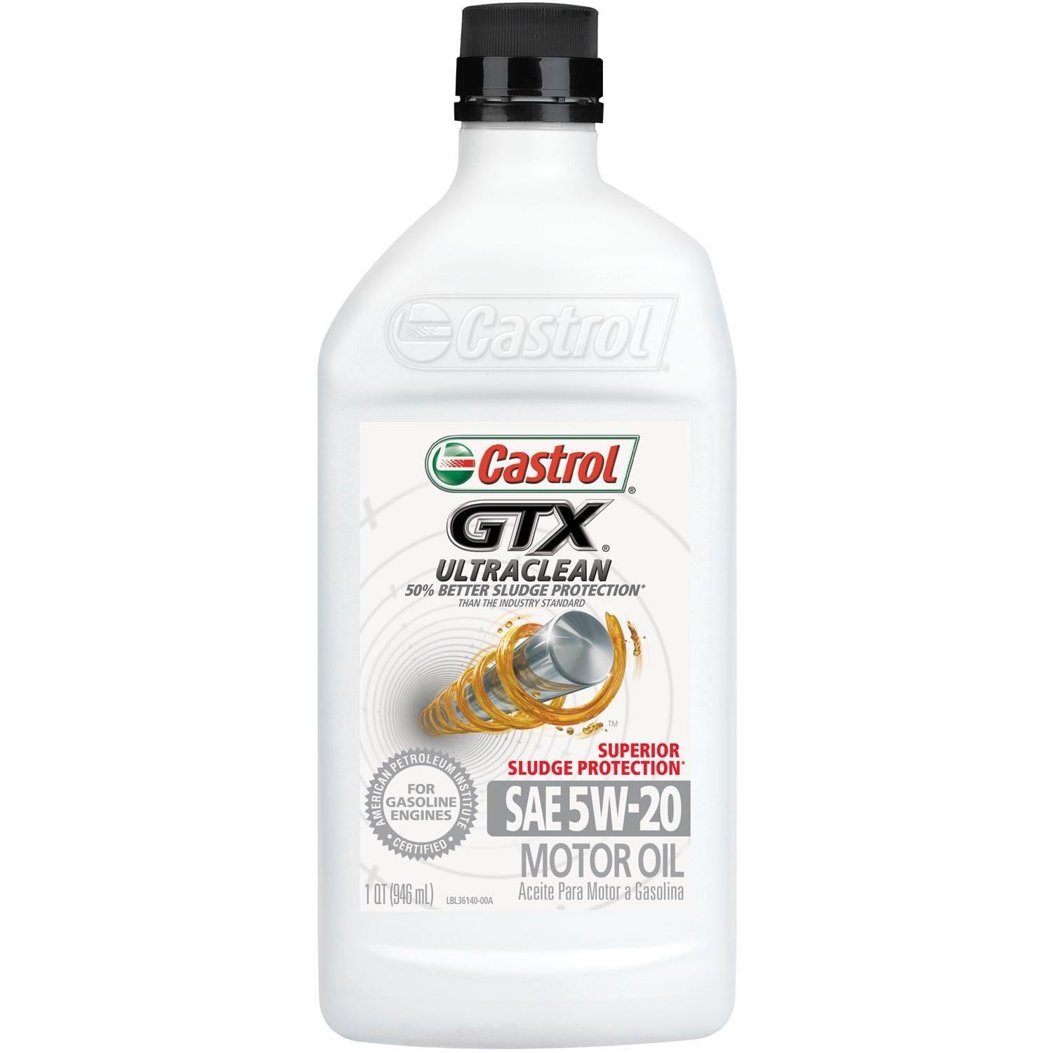 Castrol GTX Synthetic Blend 5W-20 Motor Oil 1 Quart for Volkswagen Thing