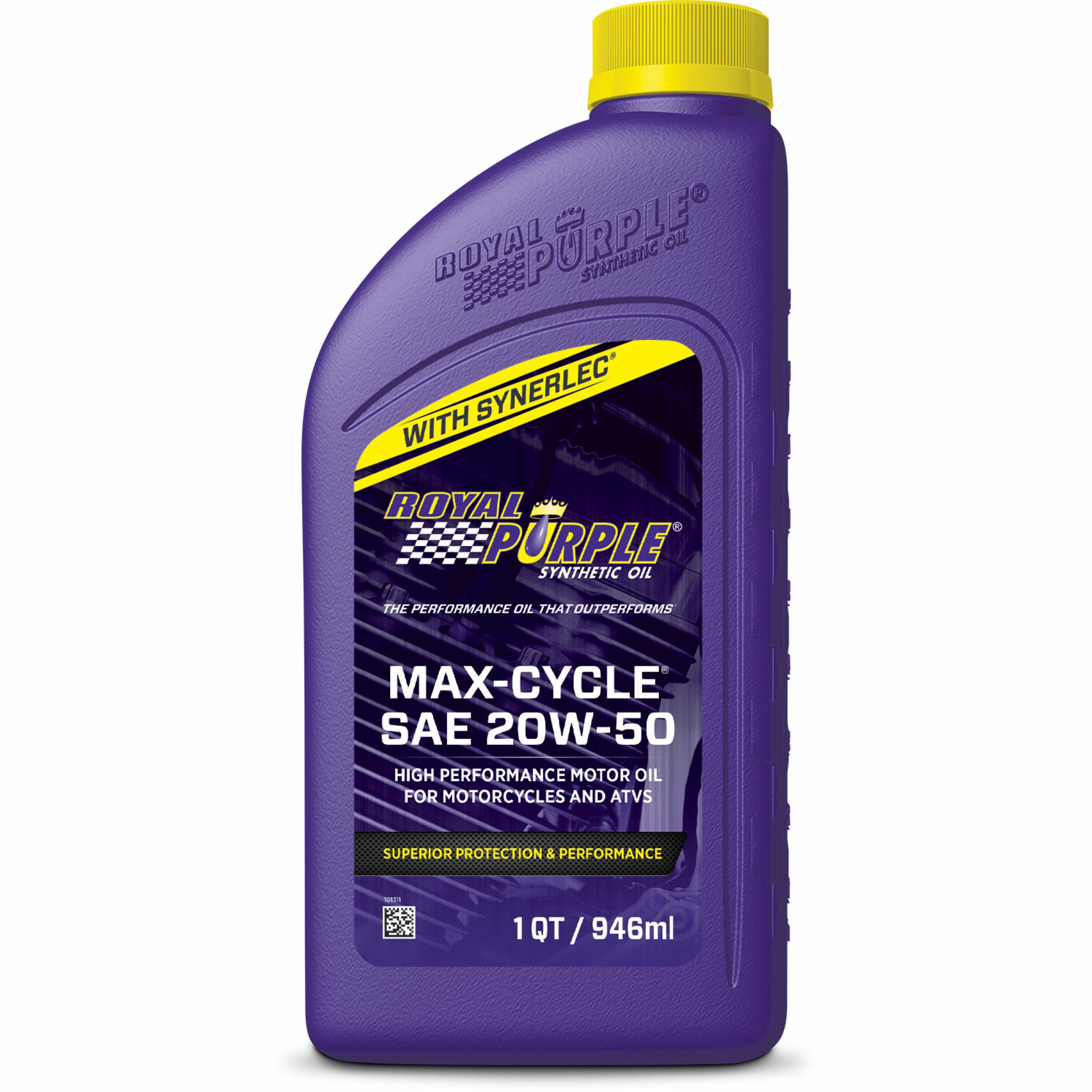Royal Purple Max-Cycle Motorcycle Full Synthetic 20W-50 Motor Oil