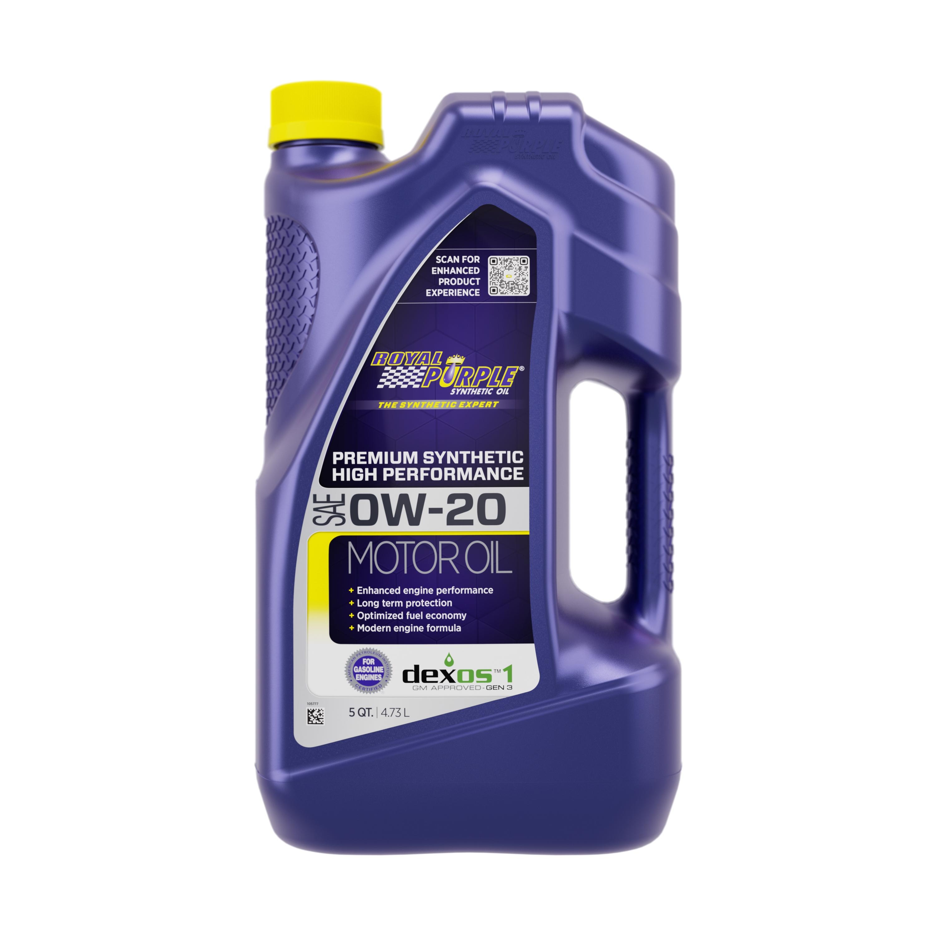 Royal Purple High Performance Full Synthetic 0W-20 Motor Oil 5