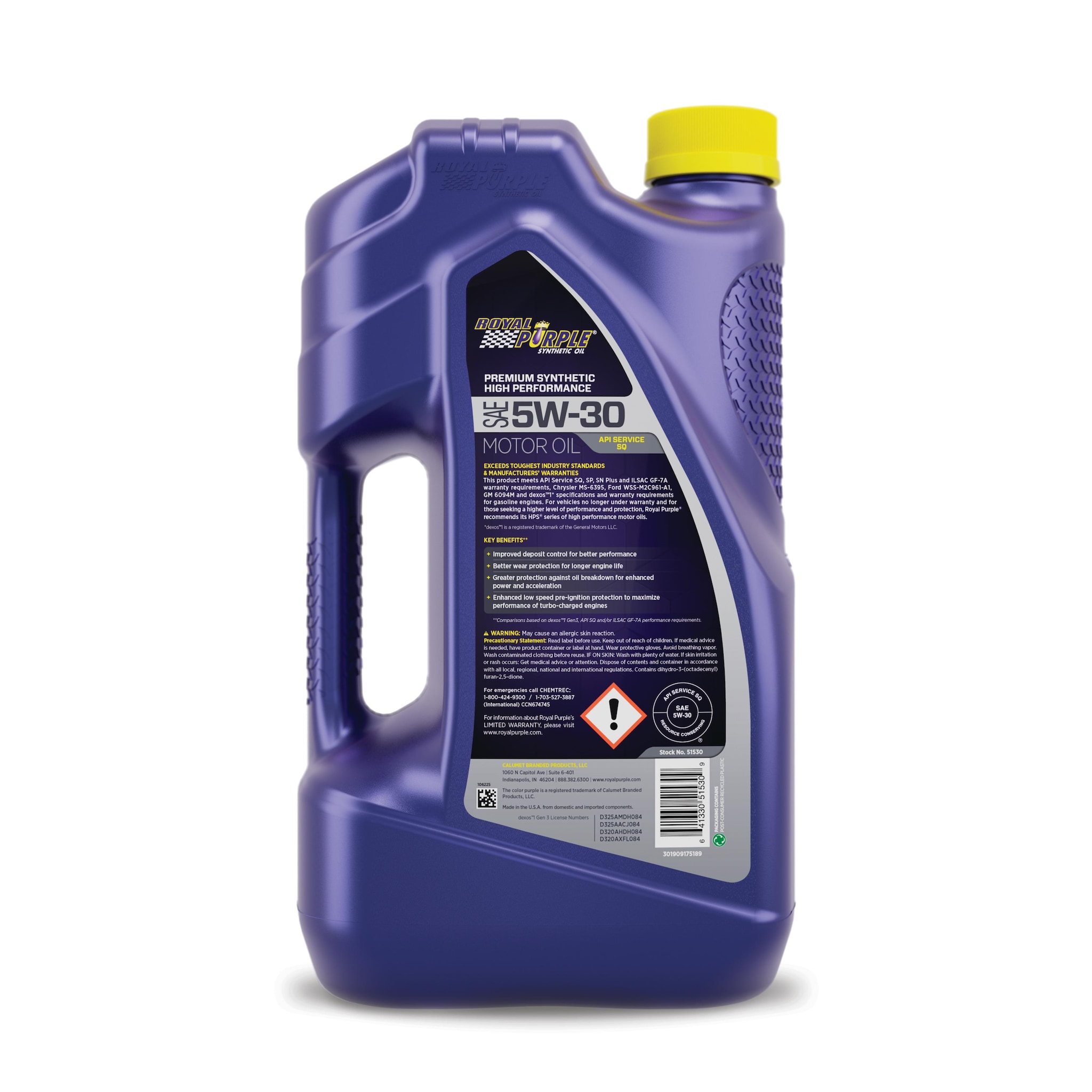 Royal Purple High Performance Full Synthetic 5W-30 Motor Oil 5 