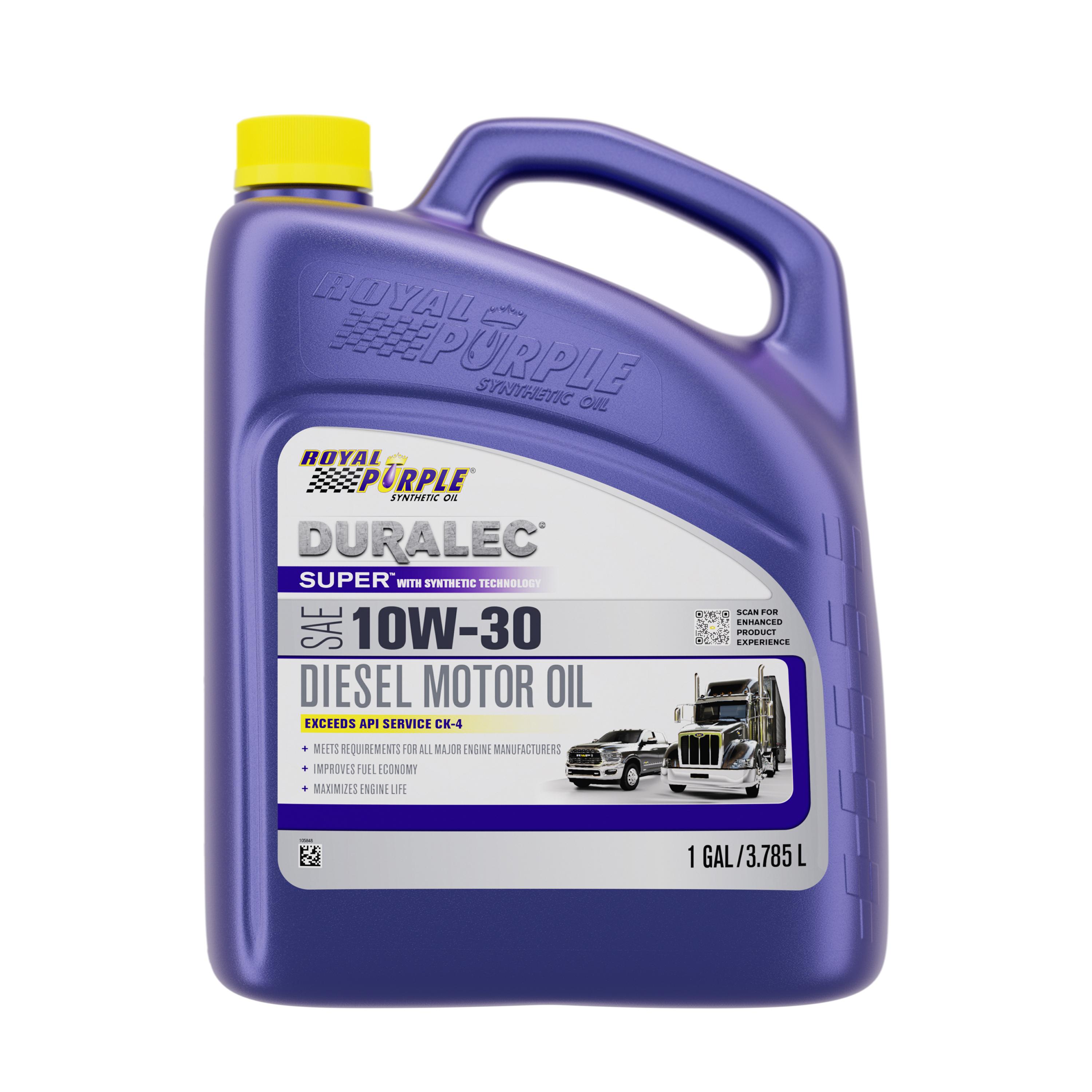 Royal Purple Duralec Super Diesel Engine Full Synthetic 10W-30