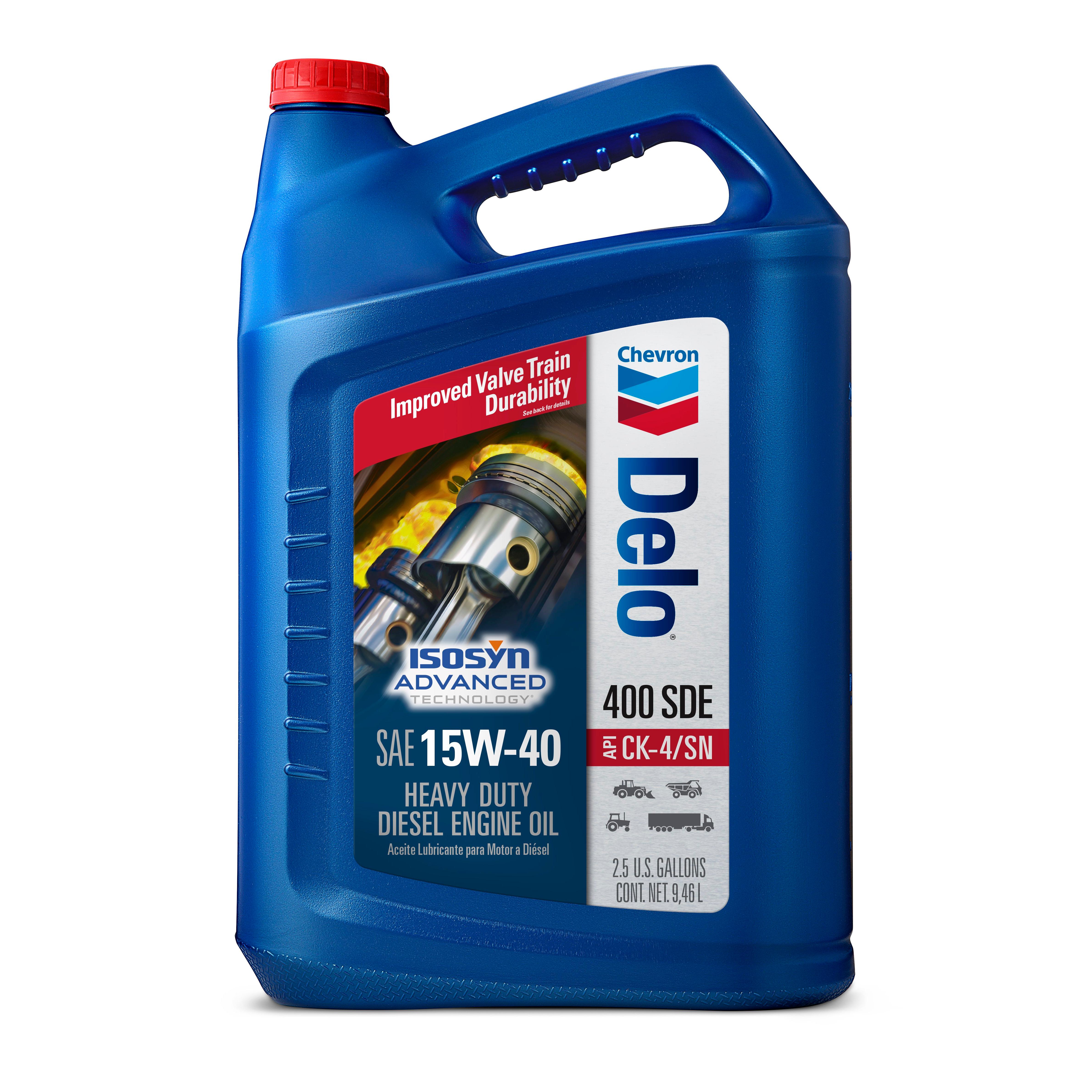 Chevron Diesel Engine Synthetic Blend 15W-40 Motor Oil 1 Gallon