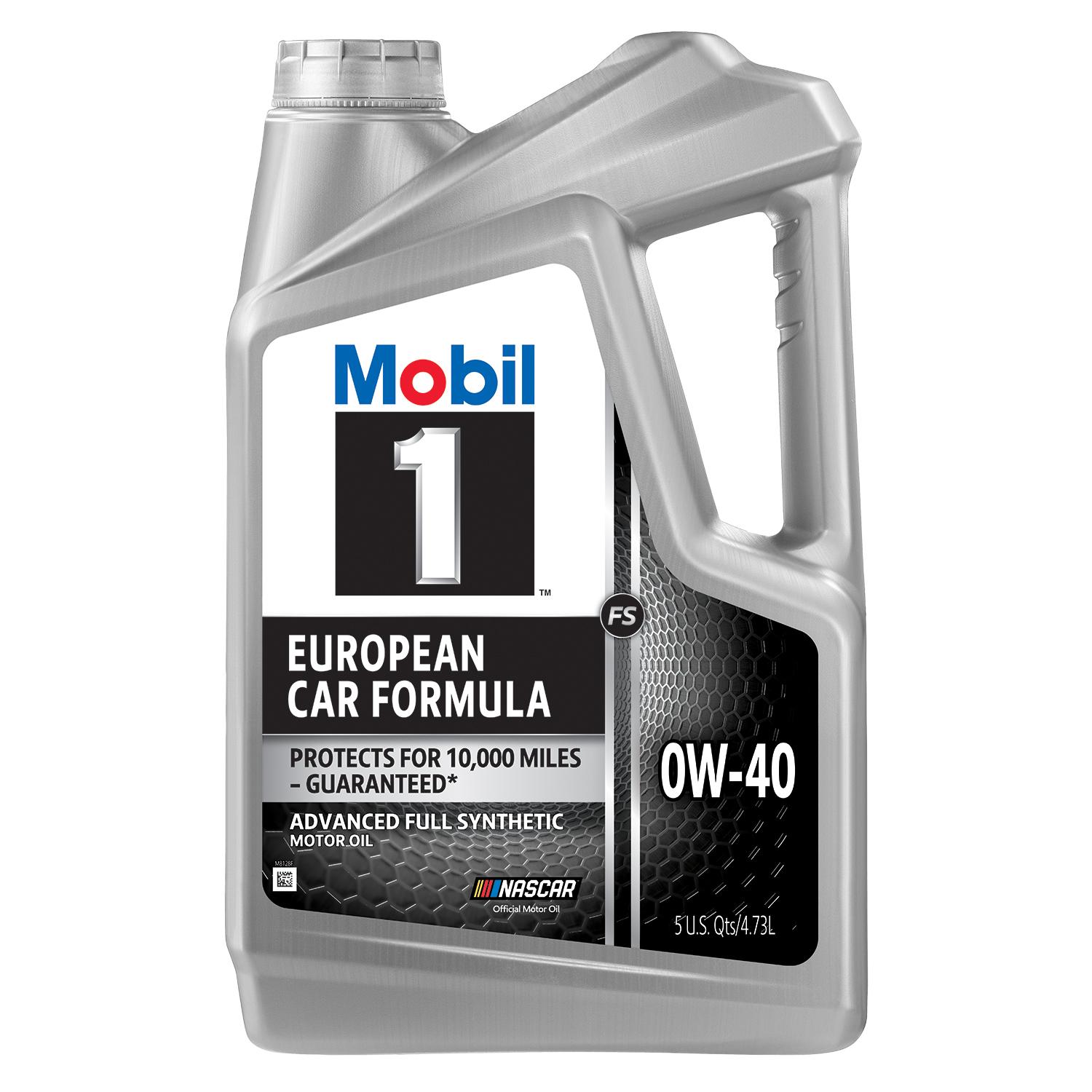 Mobil 1 FS European Car Formula Full Synthetic 0W-40 Motor Oil 5