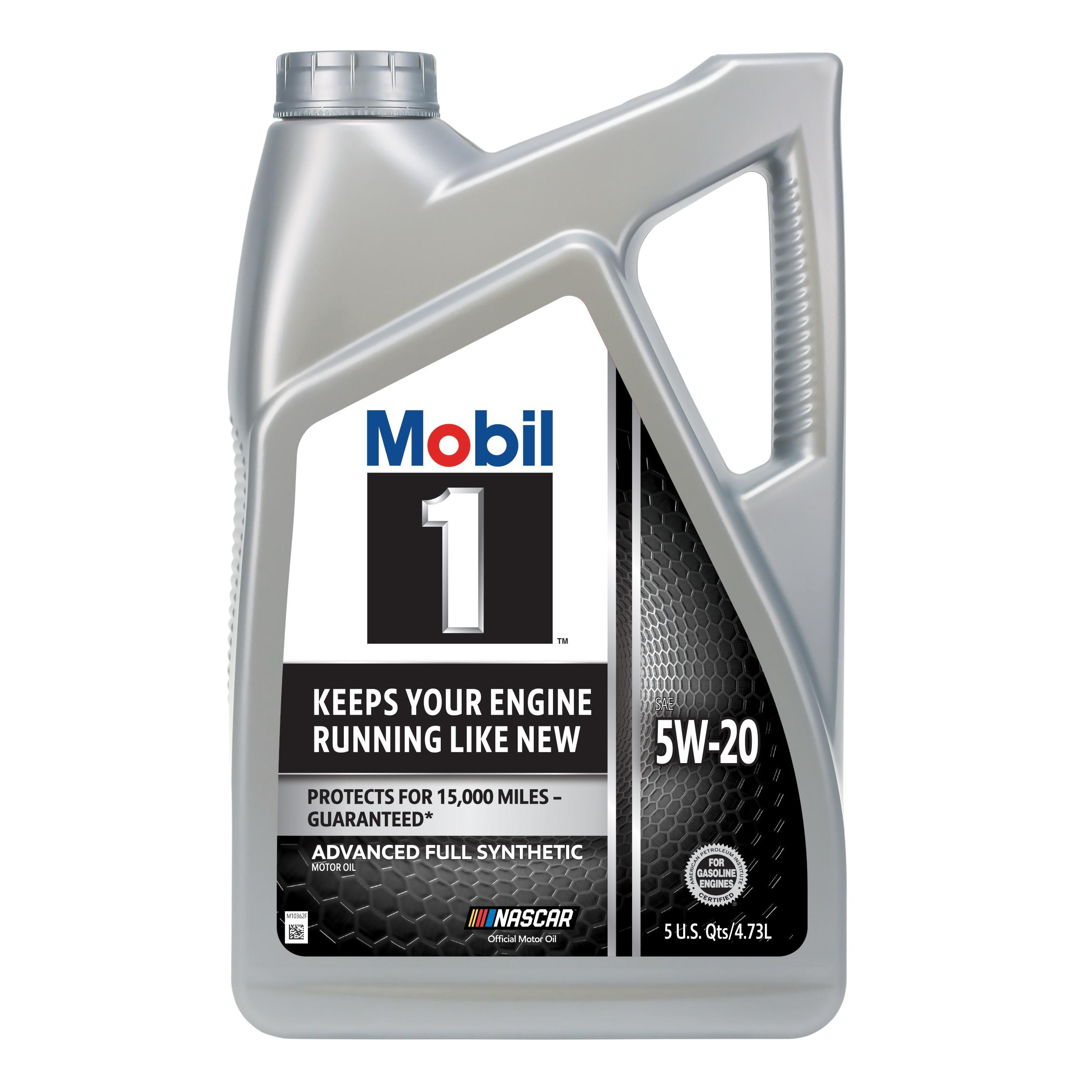 Mobil 1 Advanced Full Synthetic 5W-20 Motor Oil 5 Quart | AutoZone