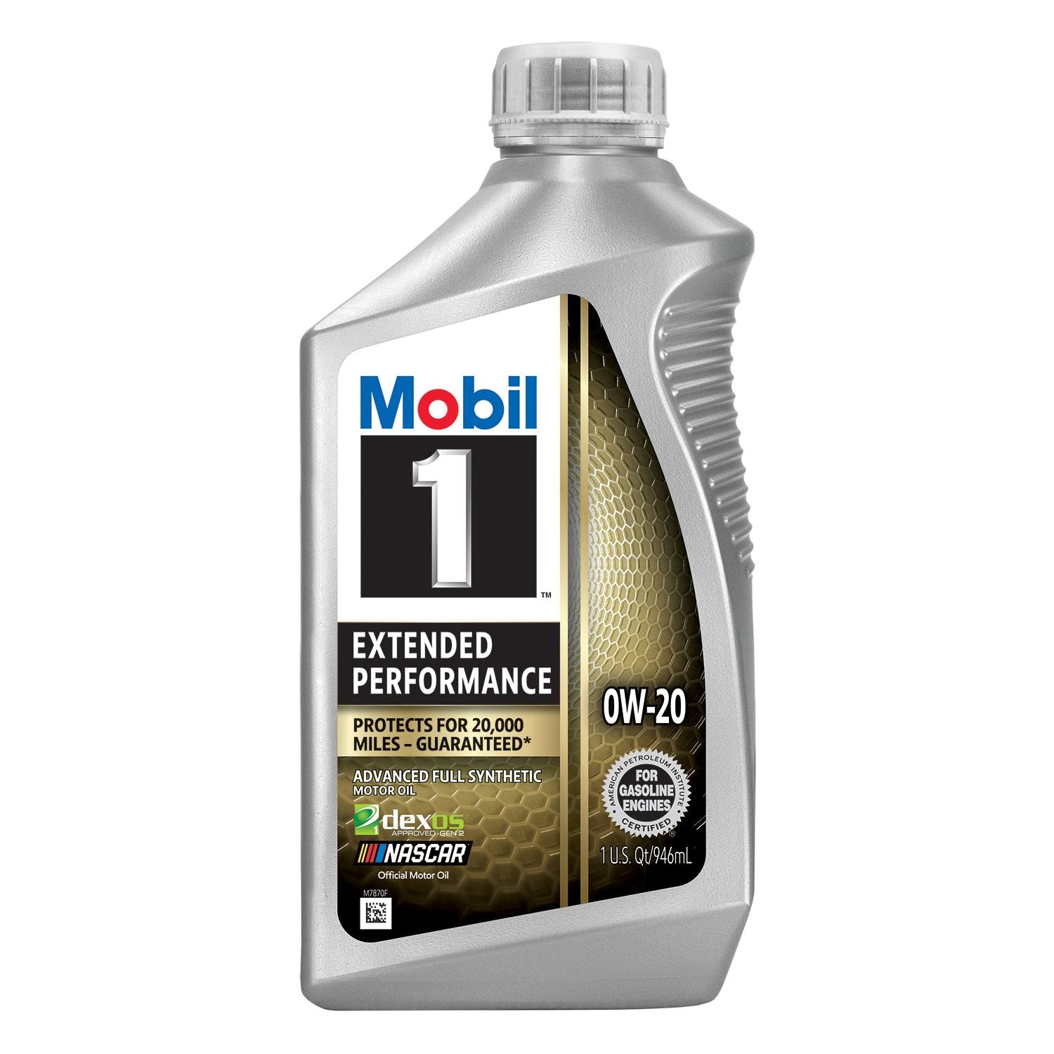 Mobil 1 Extended Performance Full Synthetic 0W-20 Motor Oil 1 Quart for Volvo V90