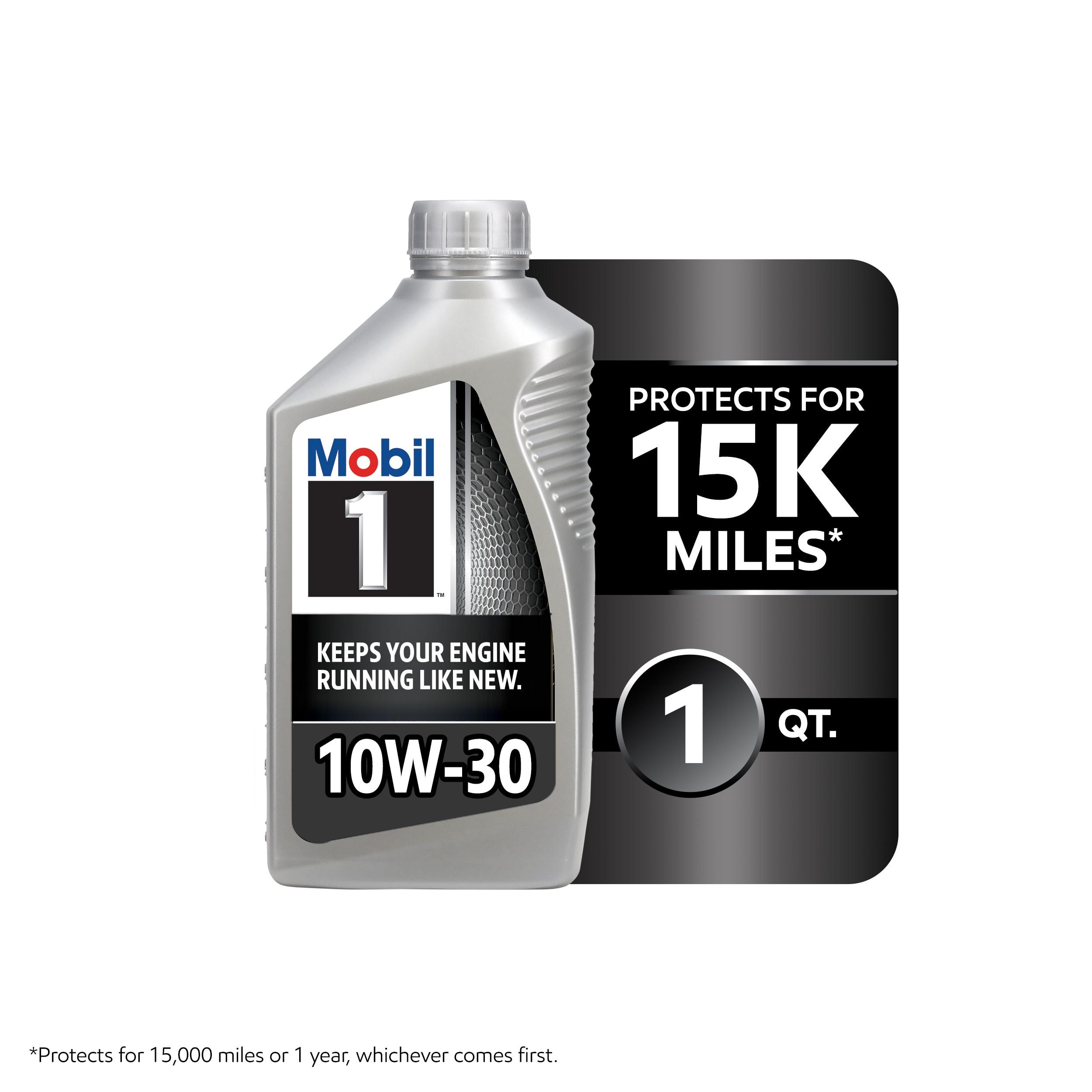 Mobil 1 Advanced Full Synthetic 10W-30 Motor Oil 1 Quart | AutoZone