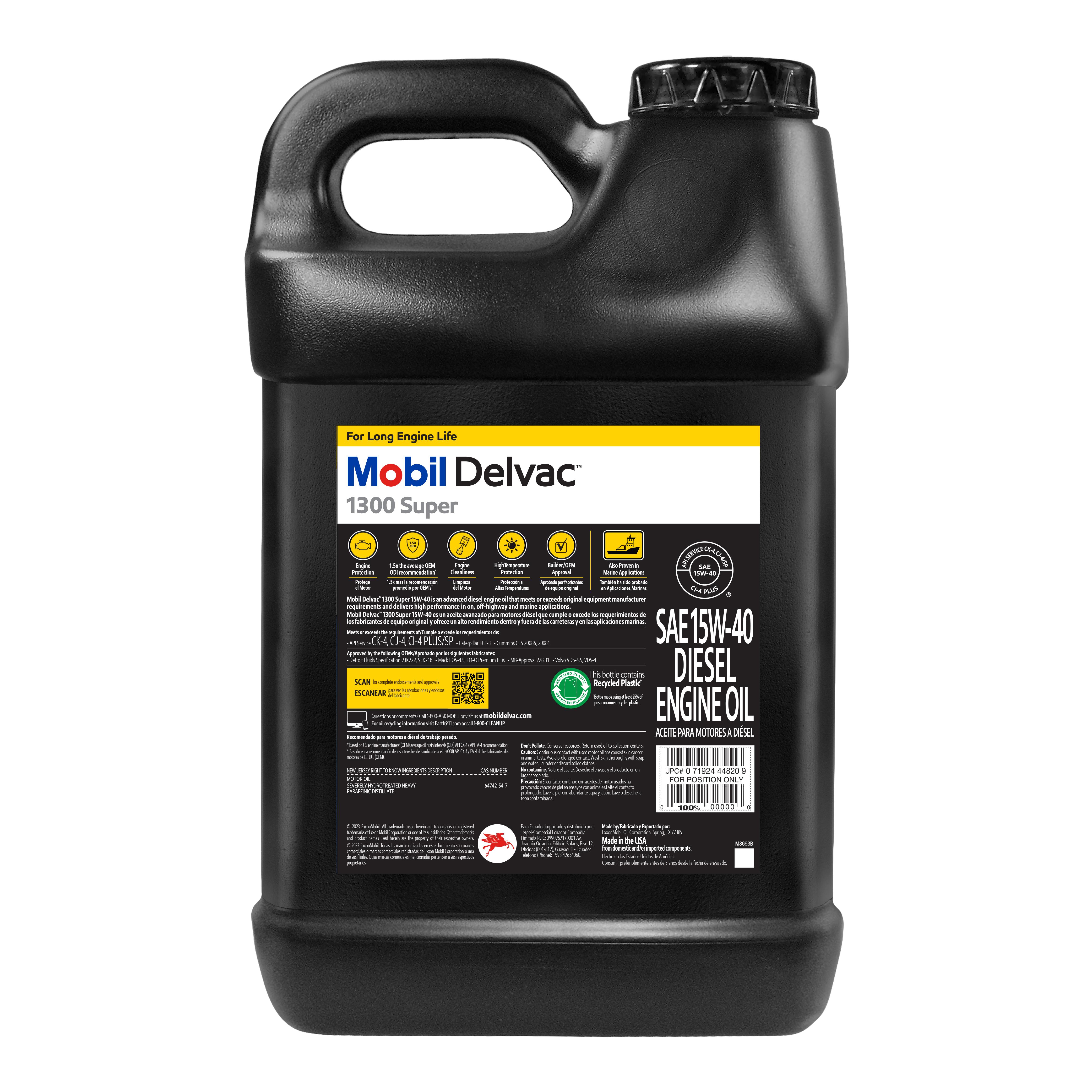 Mobil Delvac Motor Oil 122493 | AutoZone