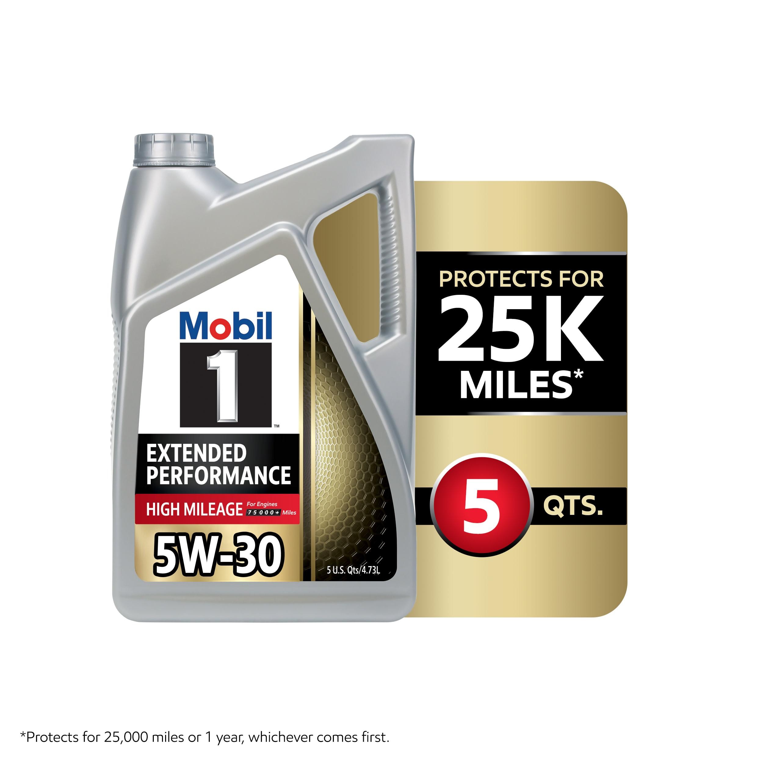 Mobil 1 Extended Performance Full Synthetic 5W-30 Motor Oil 5