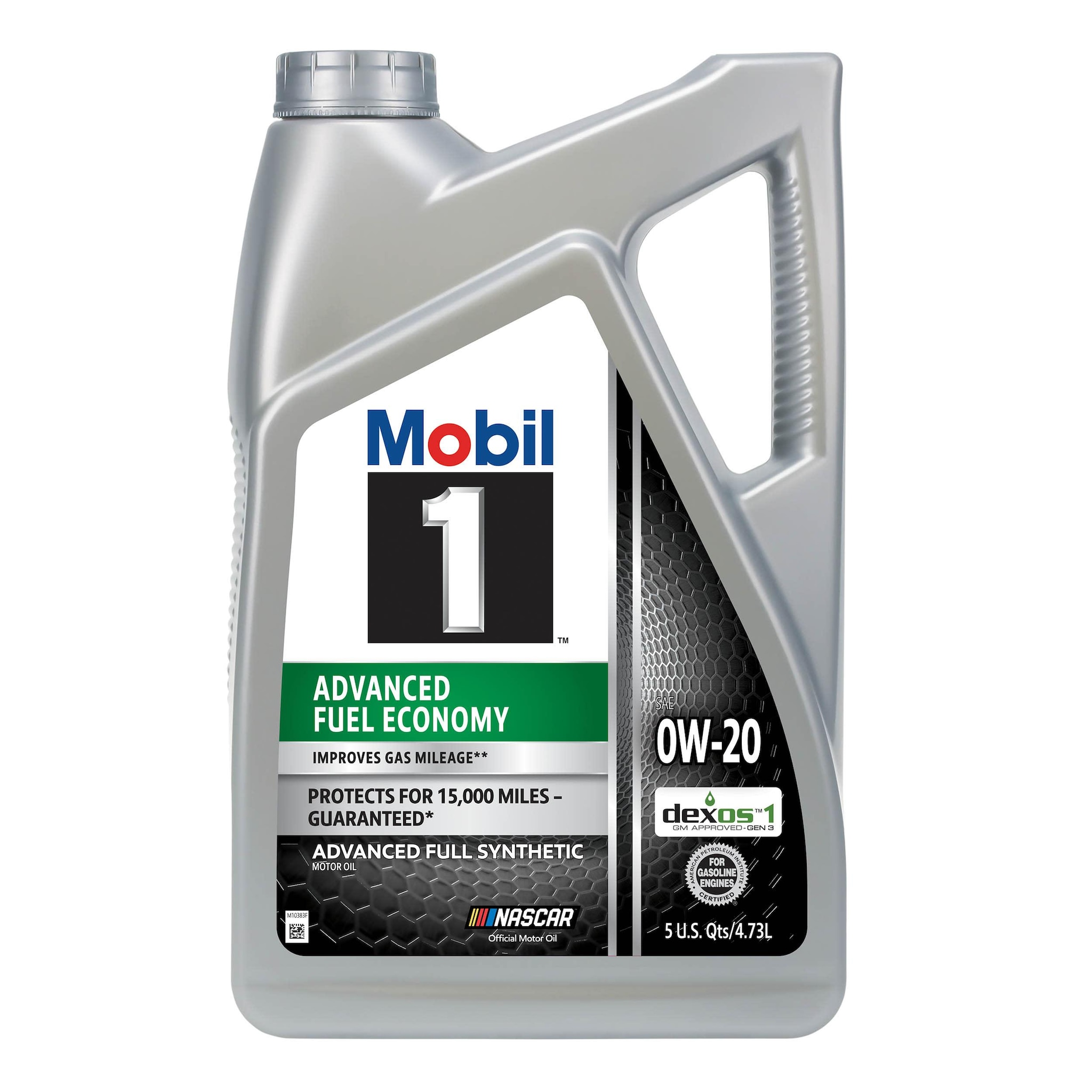 Mobil 1 Advanced Fuel Economy Standard Full Synthetic 0W-20 Engine 