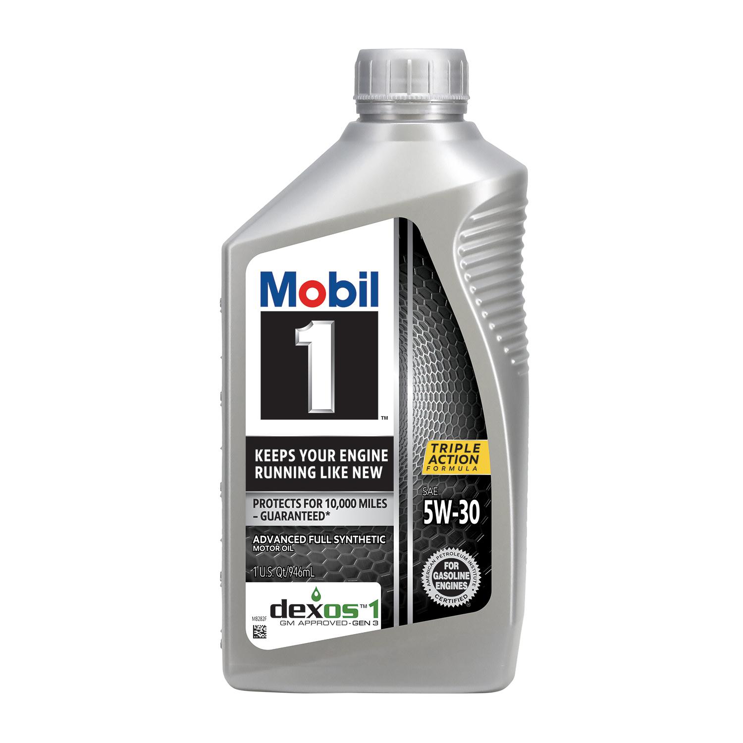 Mobil 1 Advanced Full Synthetic 5W-30 Motor Oil 1 Quart | AutoZone